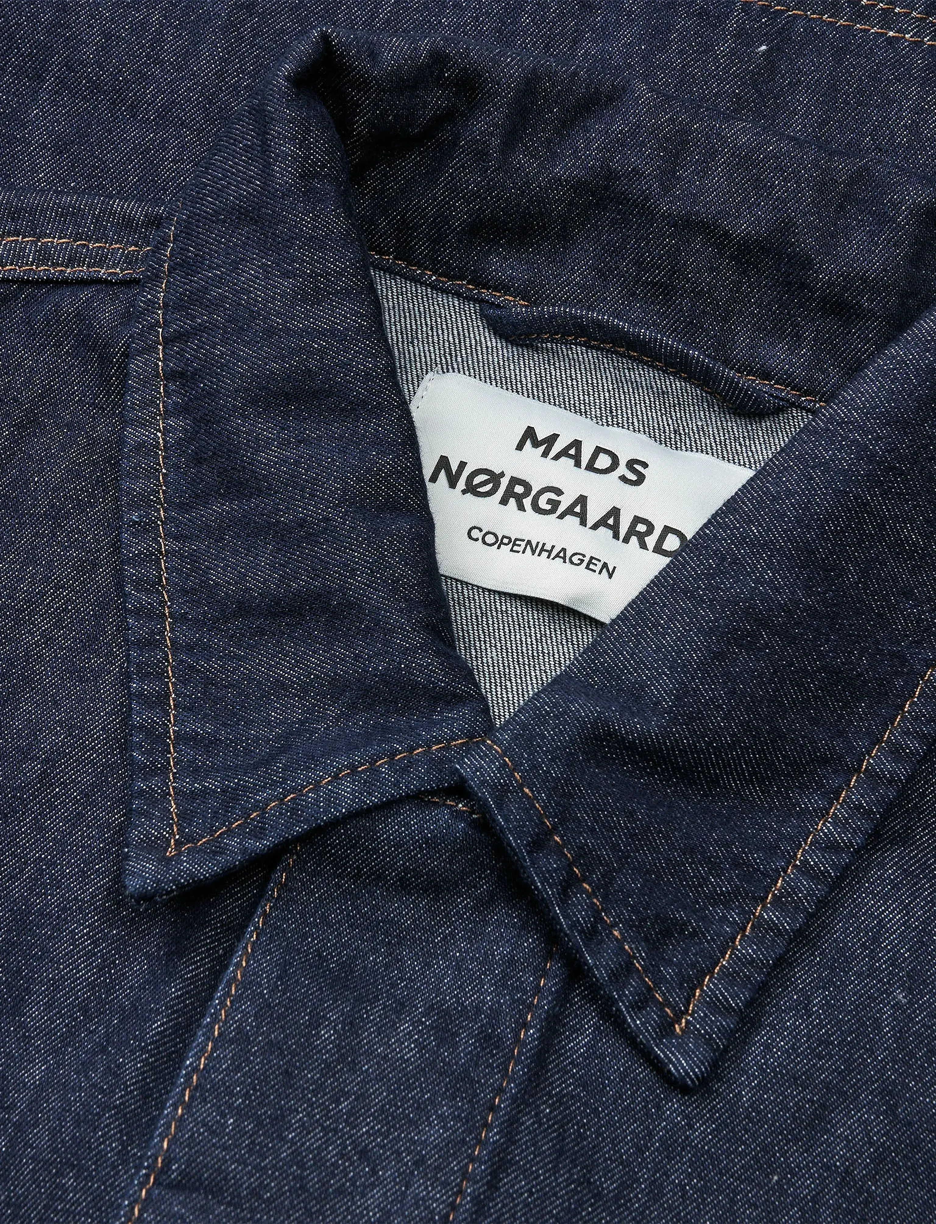 Mads Nørgaard - Cosy Denim Solar Jacket - overtøj - dark indigo - 3