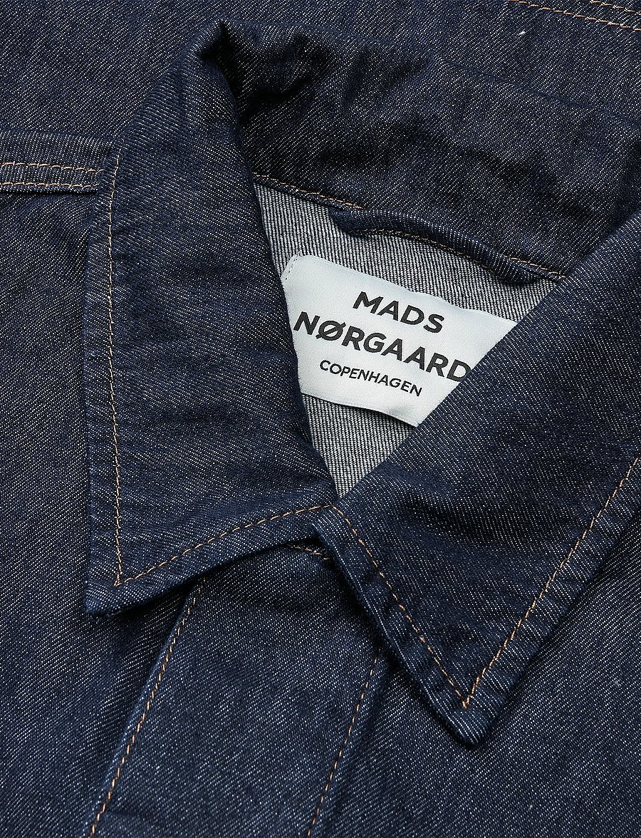 Mads Nørgaard - Cosy Denim Solar Jacket - jeansjacken - dark indigo - 3