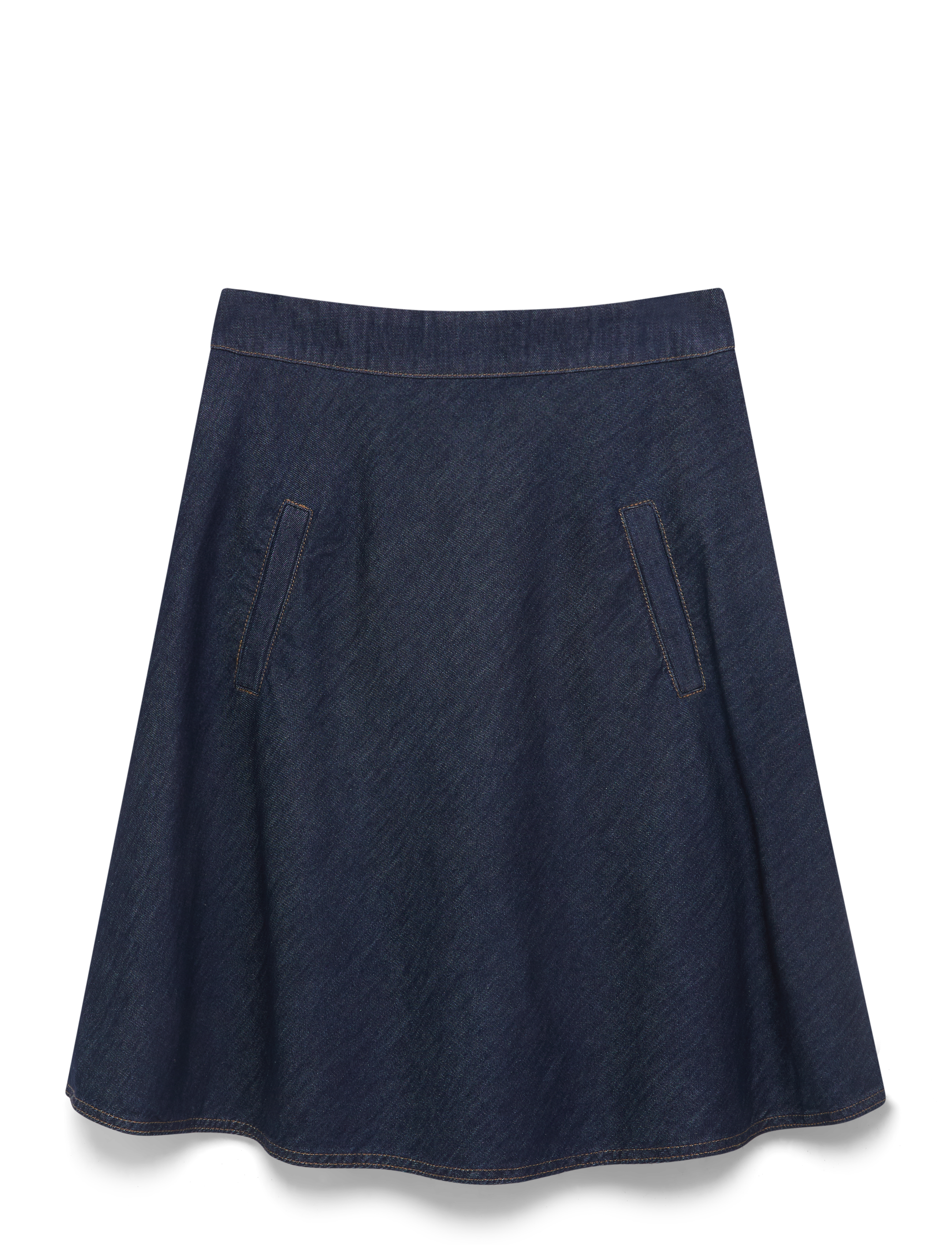 Mads Nørgaard Cosy Denim Stelly Skirt - Kurze Röcke - DARK INDIGO / blue