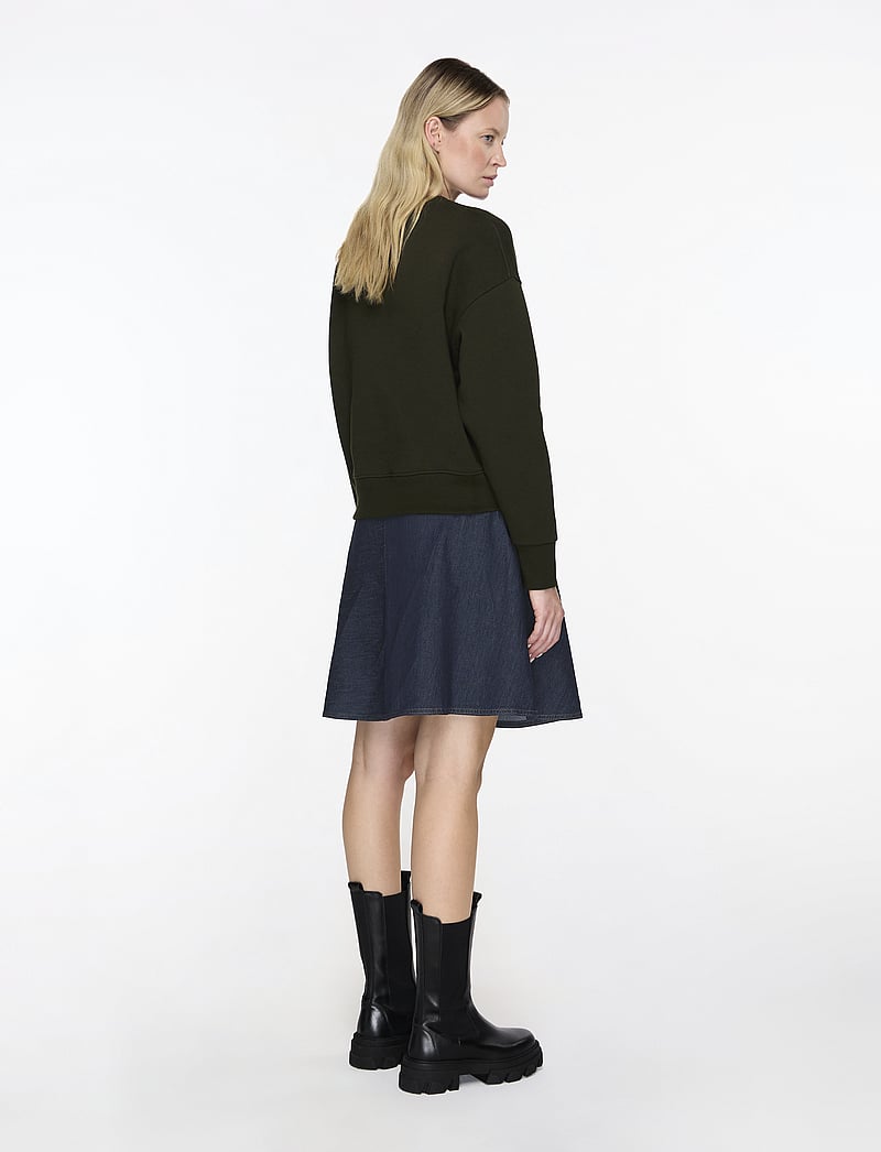 Mads Nørgaard - Cosy Denim Stelly Skirt - jeansröcke - dark indigo - 5