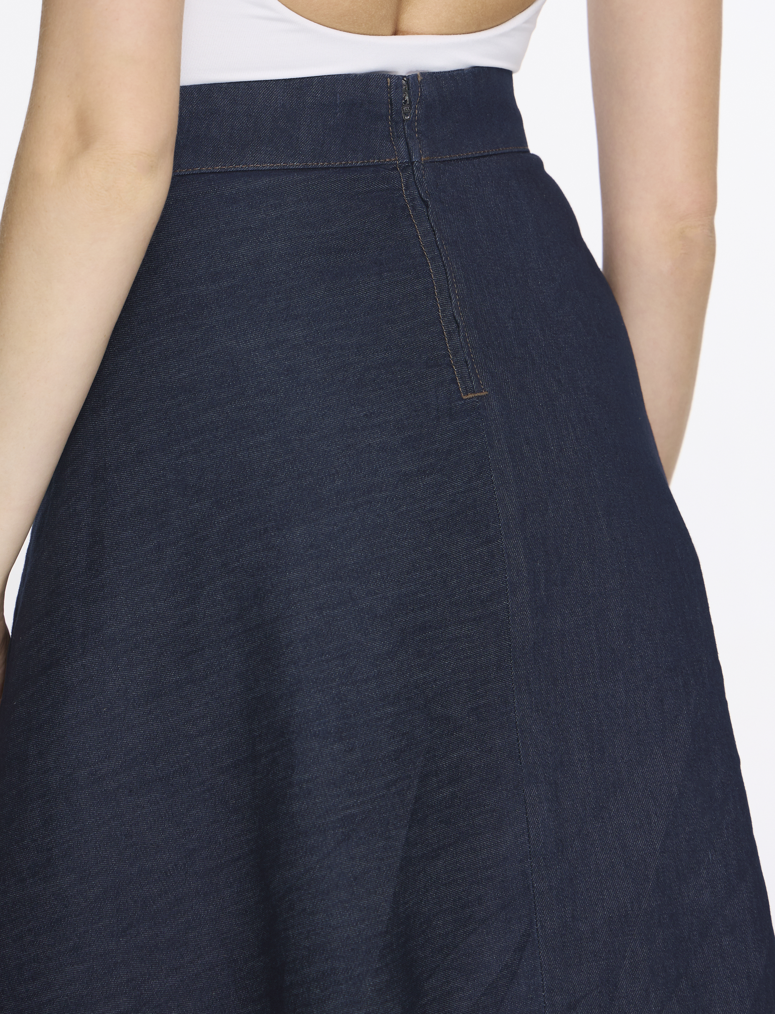 Mads Nørgaard Cosy Denim Stelly Skirt kjolar dam – bild 6