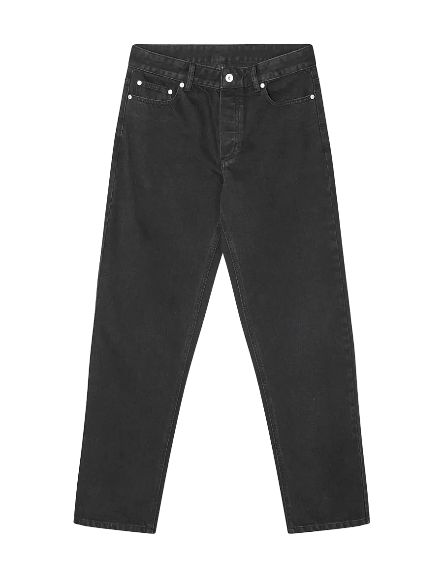 Mads Nørgaard - Arizona Black Black Coen Jeans - regular jeans - black rinse wash - 1