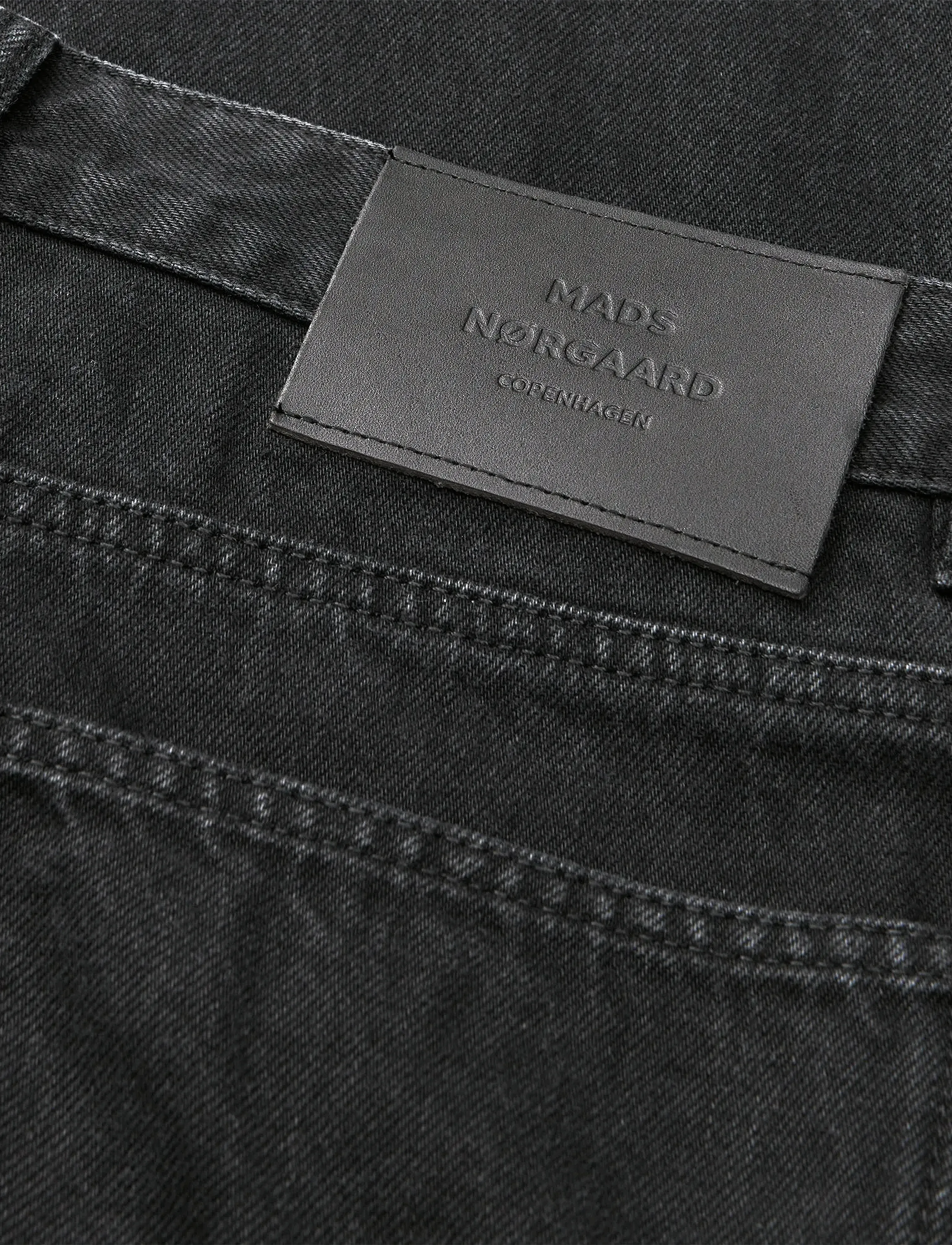Mads Nørgaard - Arizona Black Black Coen Jeans - regular jeans - black rinse wash - 3