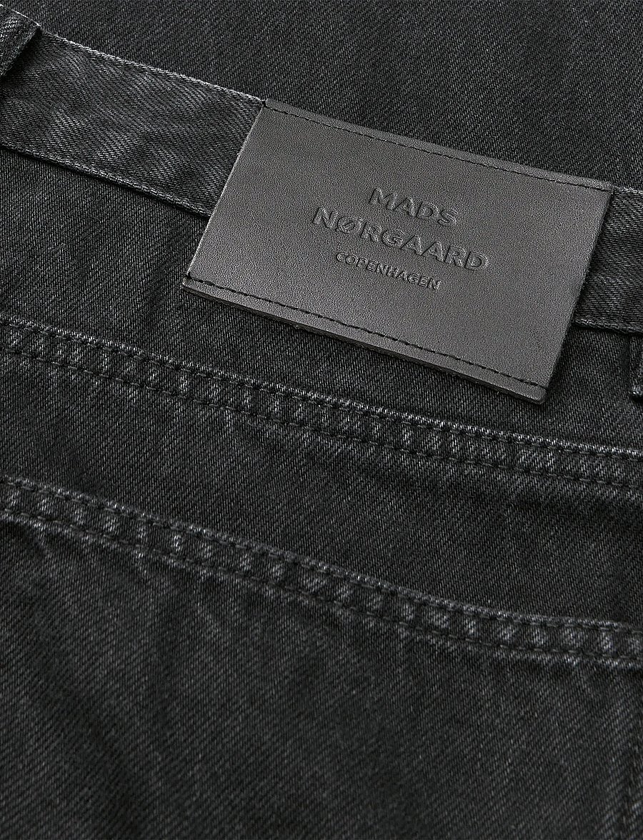 Mads Nørgaard - Arizona Black Black Coen Jeans - regular jeans - black rinse wash - 3