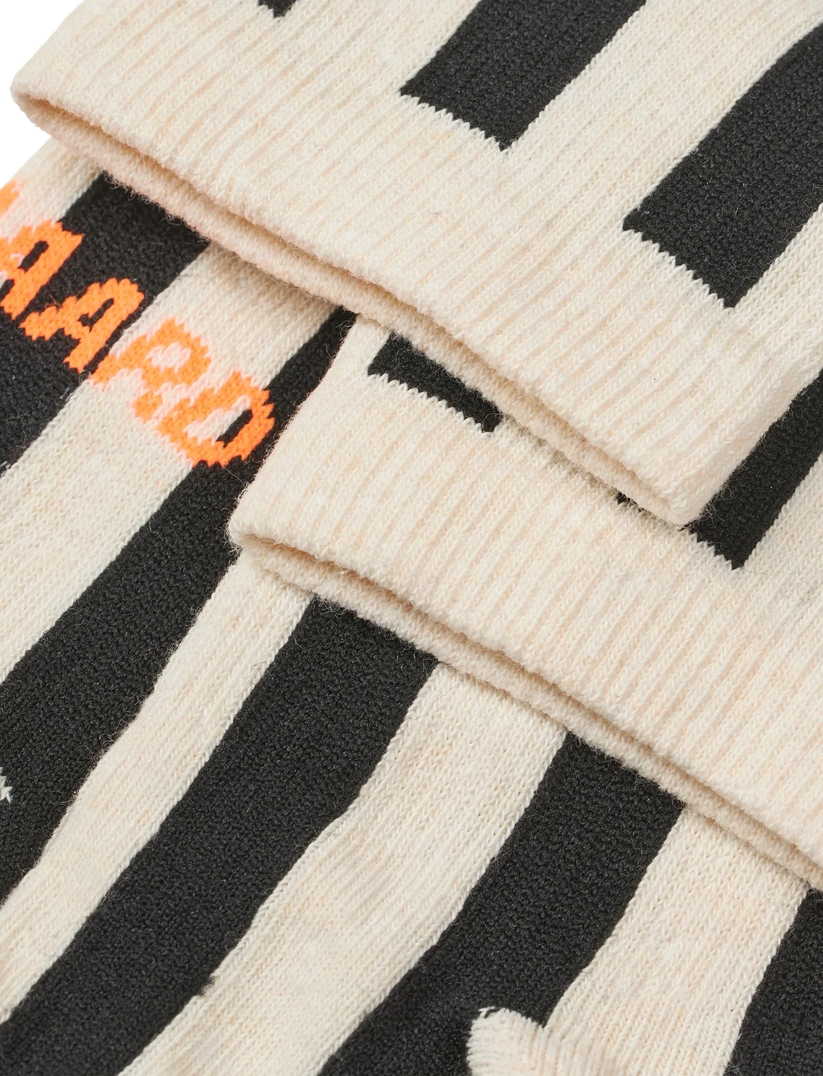 Mads Nørgaard - Antonella Sock Single - regular socks - black/vanilla ice - 2