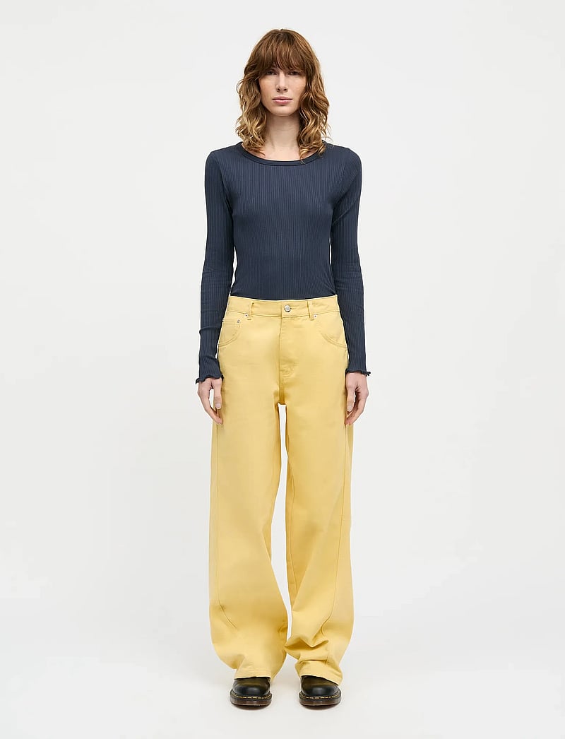 Mads Nørgaard - Pointella Troja Tee LS FAV - pikkade varrukatega alussärgid - parisian night - 0
