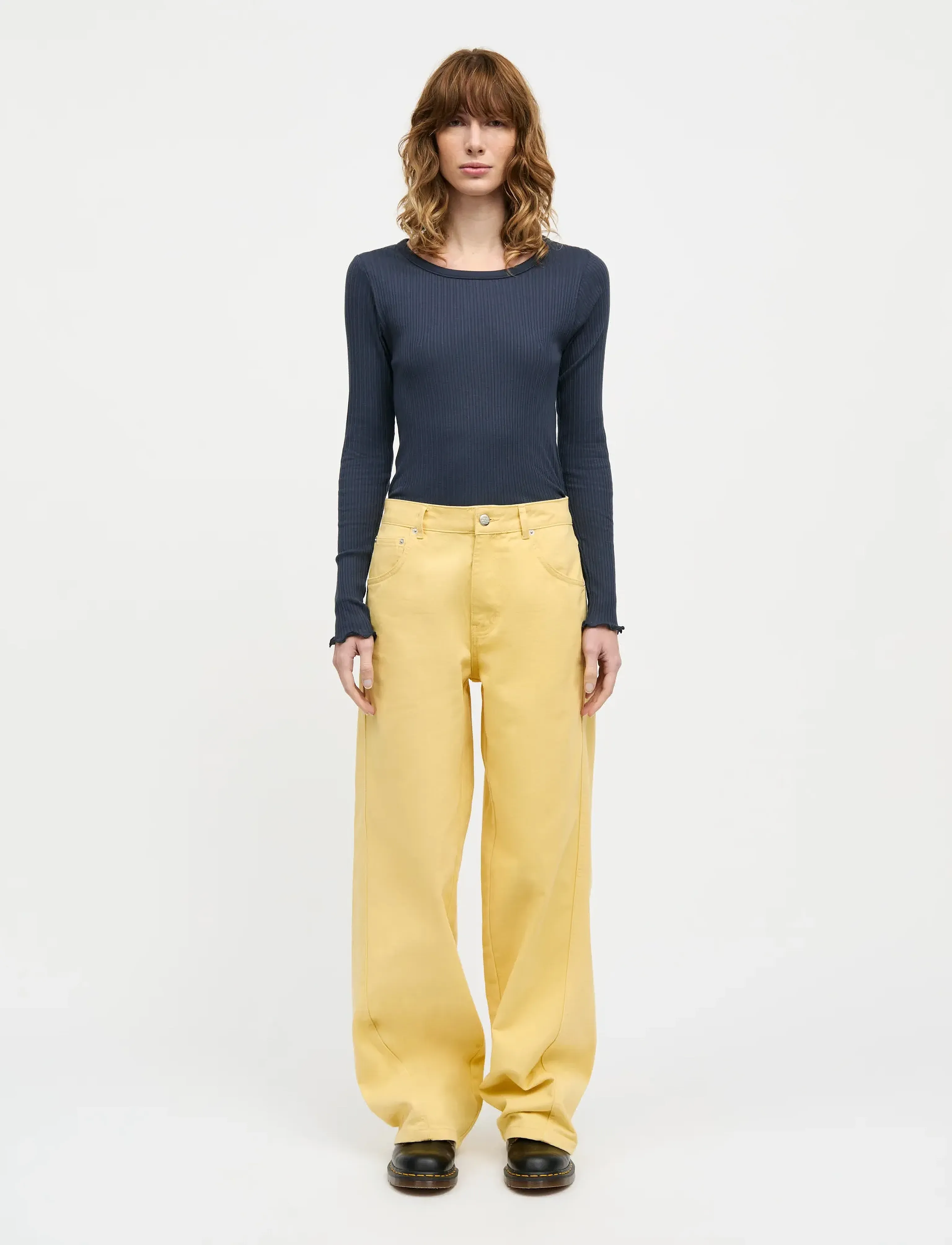 Mads Nørgaard - Pointella Troja Tee LS FAV - langerma toppar - parisian night - 0