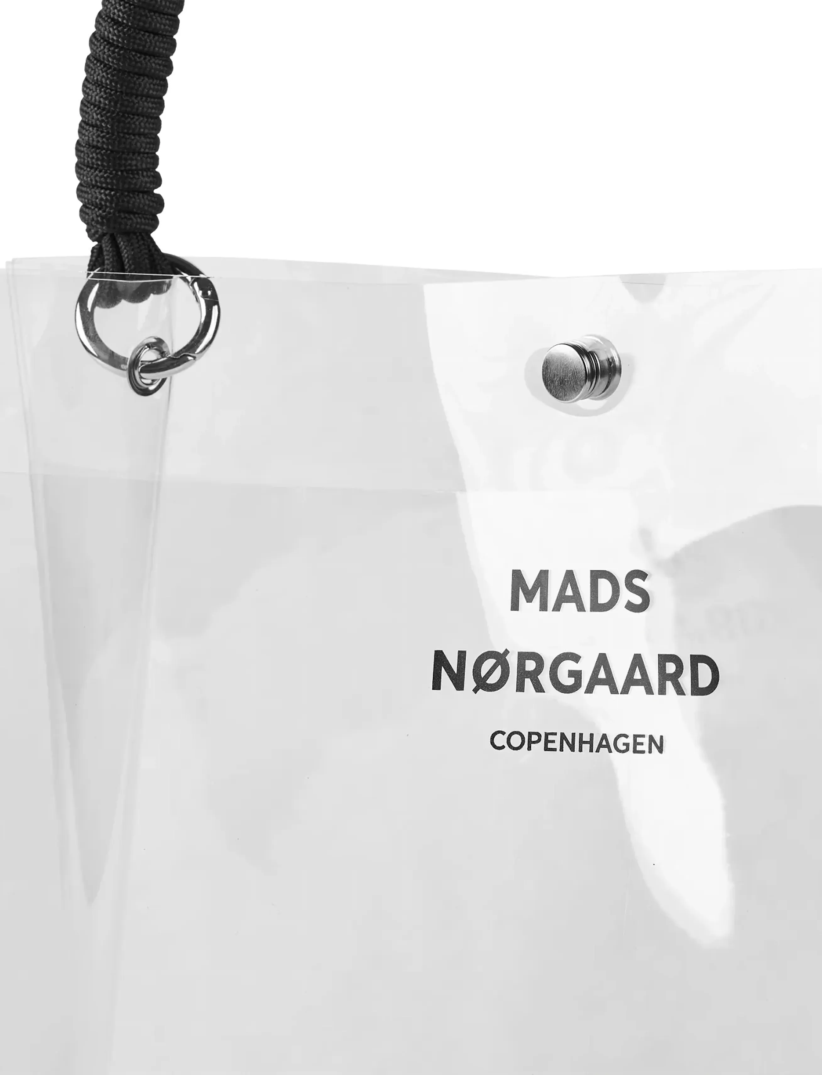Mads Nørgaard - Craze Vinyl Bag - tote bags - transparent - 1