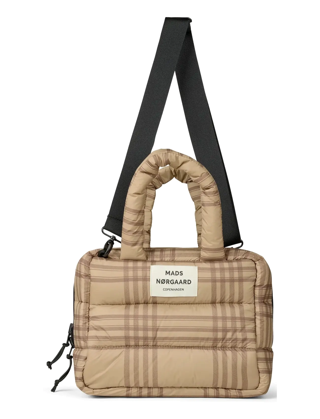 Mads Nørgaard Light Ripstop Boxy AOP Bag - Sügisene kokkuhoid - CORNSTALK/COCOA BROWN / beige