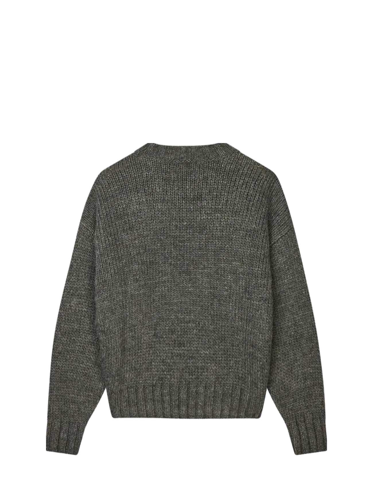 Mads Nørgaard - Crash Tilonina Sweater - džemprid - charcoal melange/nature melang - 1