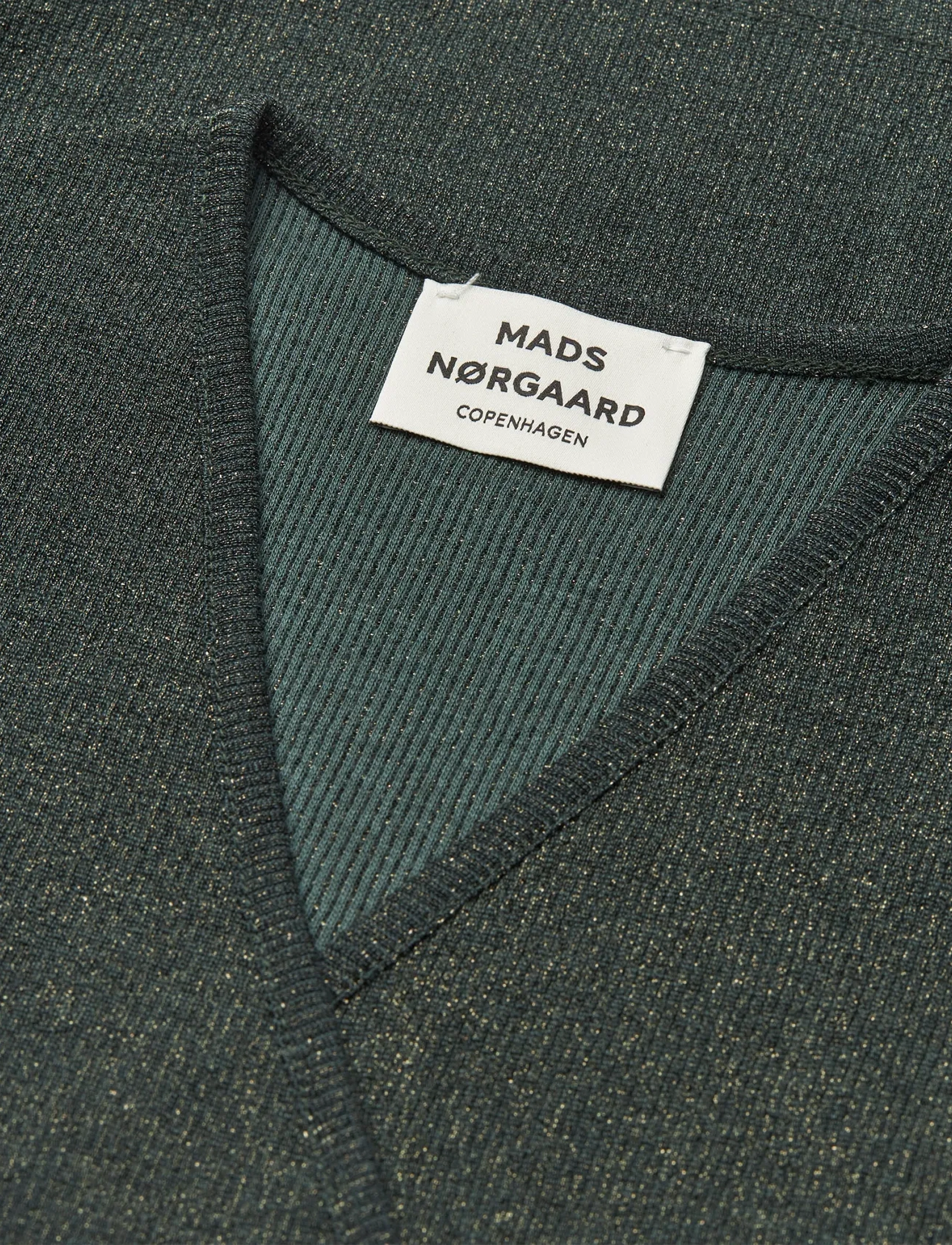 Mads Nørgaard - 2x2 Lurex Susi LS Top - koftor - green gables - 1