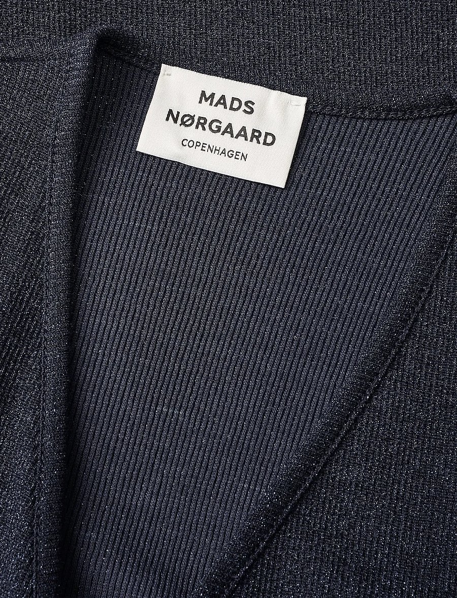 Mads Nørgaard - 2x2 Lurex Susi LS Top - strickjacken - parisian night - 3