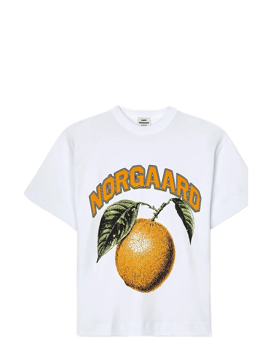 Mads Nørgaard - Dry Single Tristi Tee - t-särgid - snow white - 0