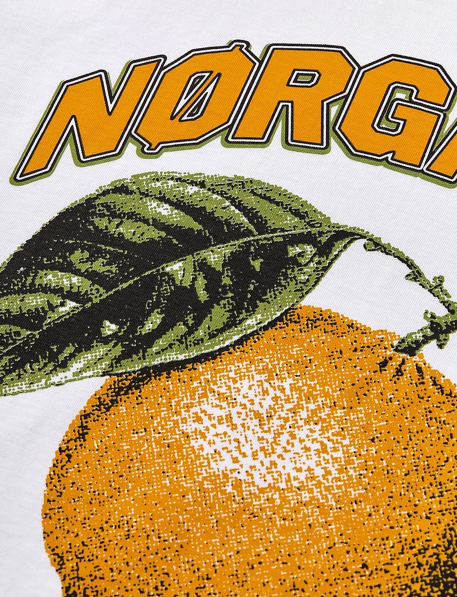 Mads Nørgaard - Dry Single Tristi Tee - t-särgid - snow white - 2