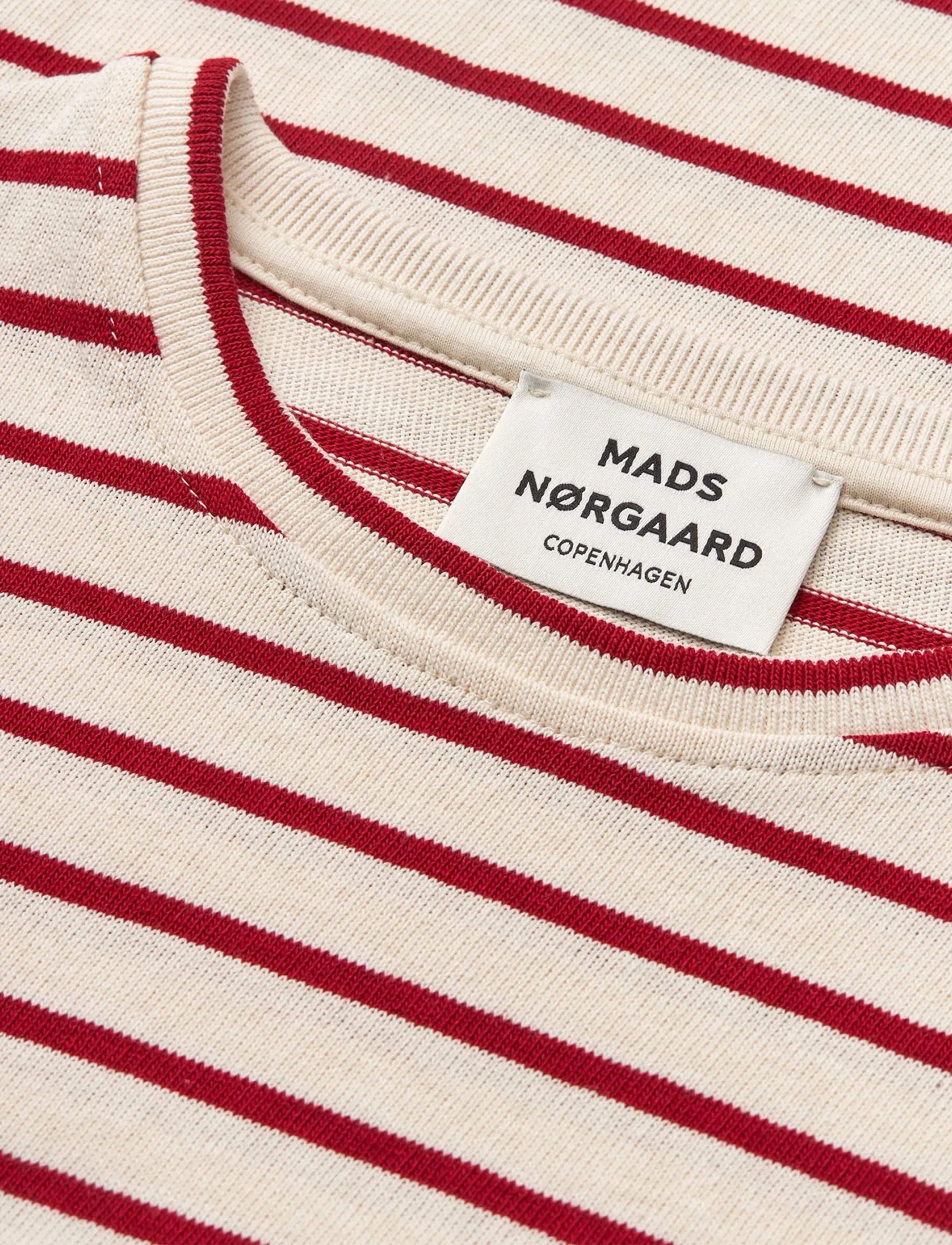 Mads Nørgaard - Pablo Maggie Tee LS - vanilla ice/winery - 1