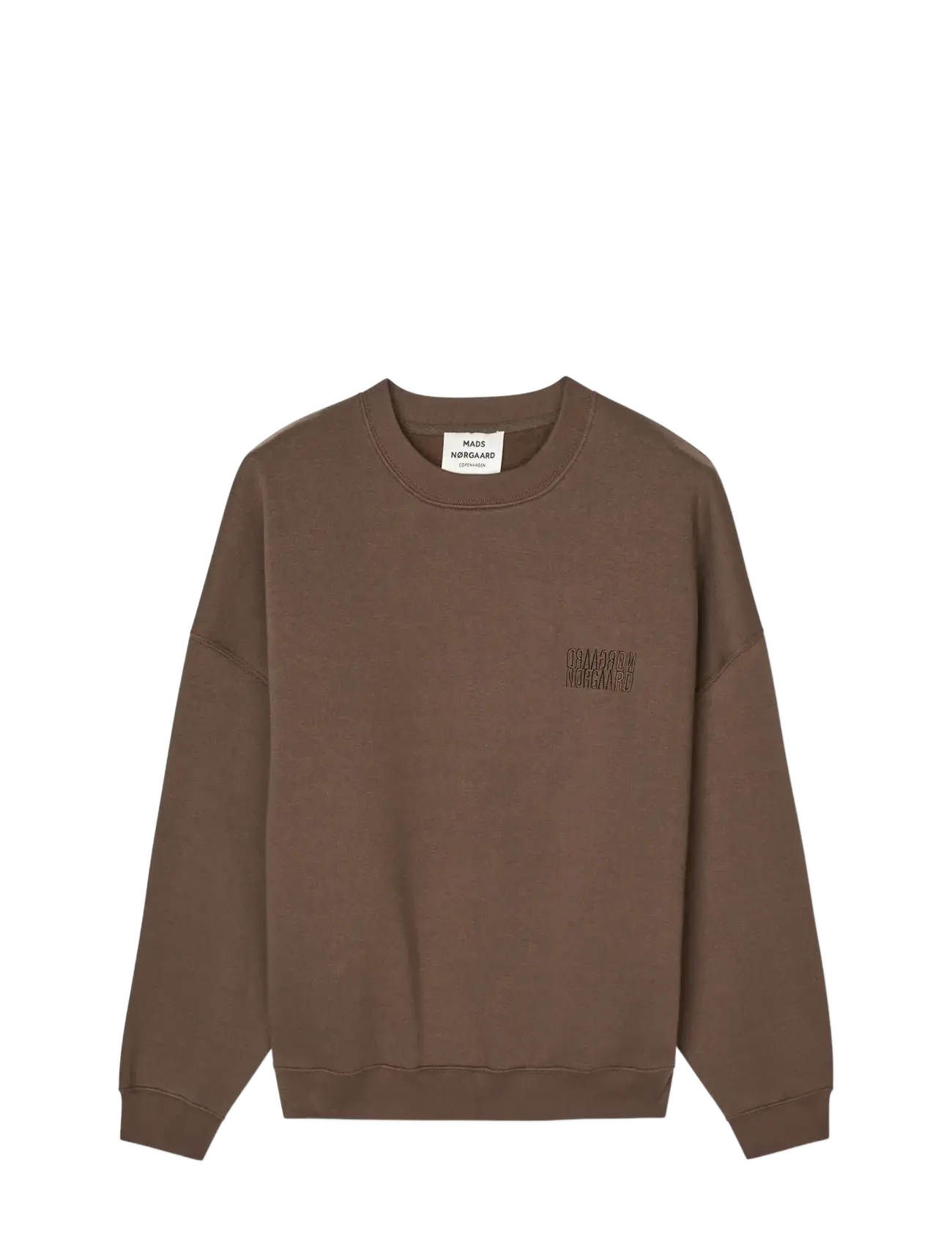 MADS NØRGAARD Standard Atli Sweatshirt Braun - XS - Damen