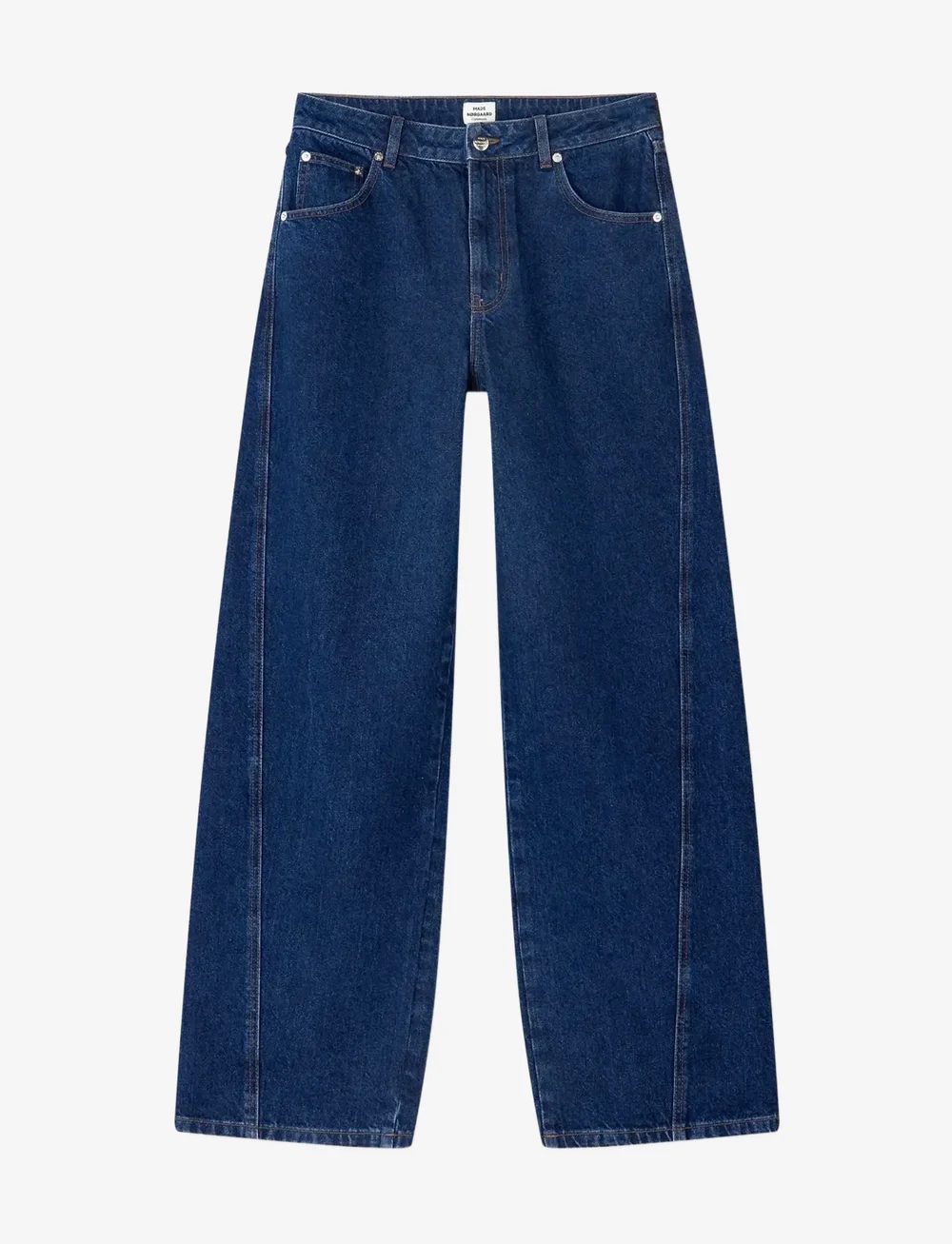 Mads Nørgaard - Luke Denim Christel Jeans - straight jeans - mid blue denim - 1