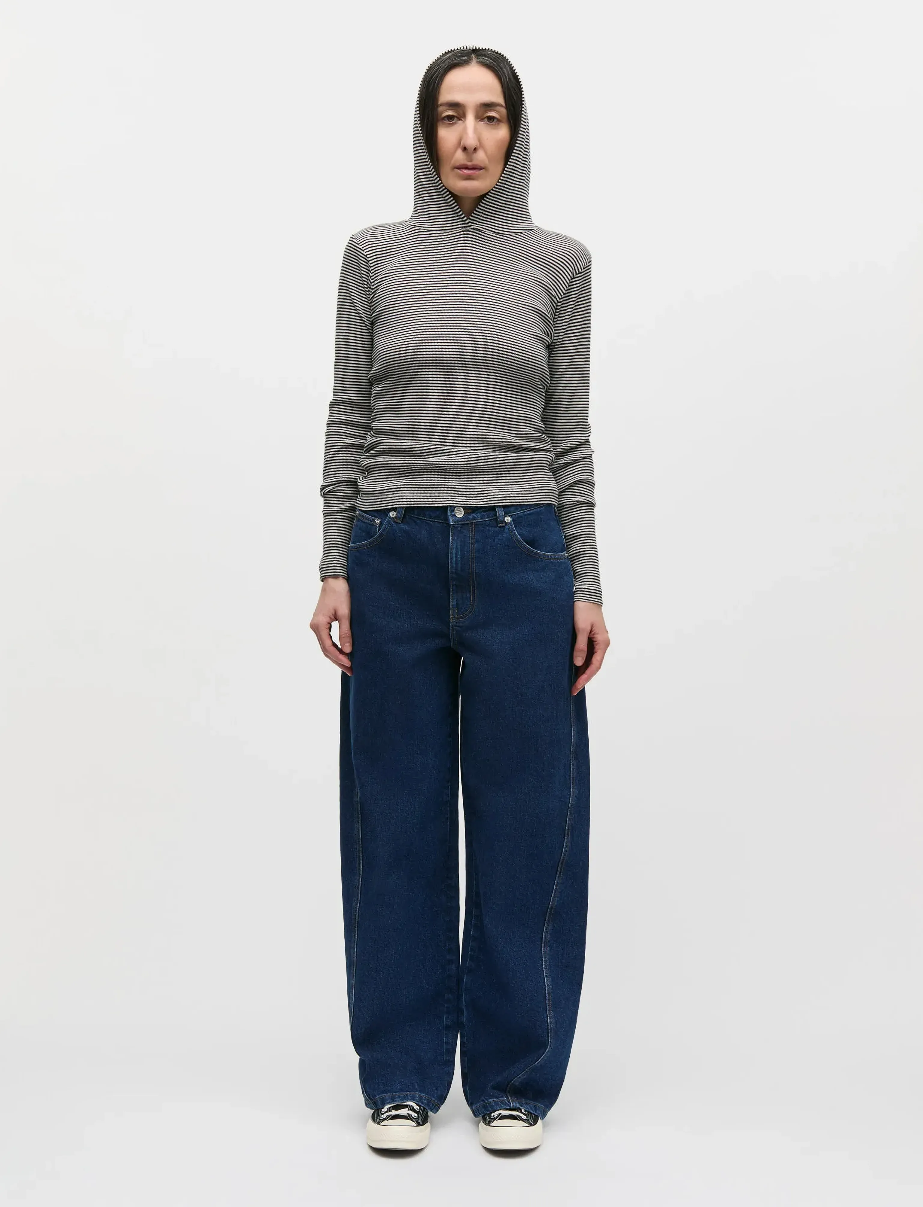 Mads Nørgaard Luke Denim Christel Jeans - Tøj - MID BLUE DENIM / blue