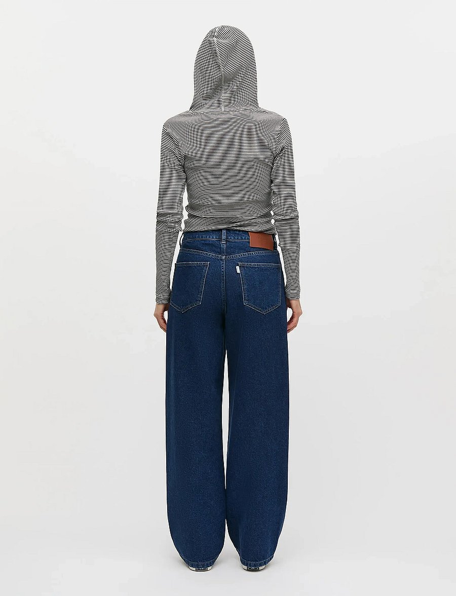 Mads Nørgaard - Luke Denim Christel Jeans - suorat farkut - mid blue denim - 2