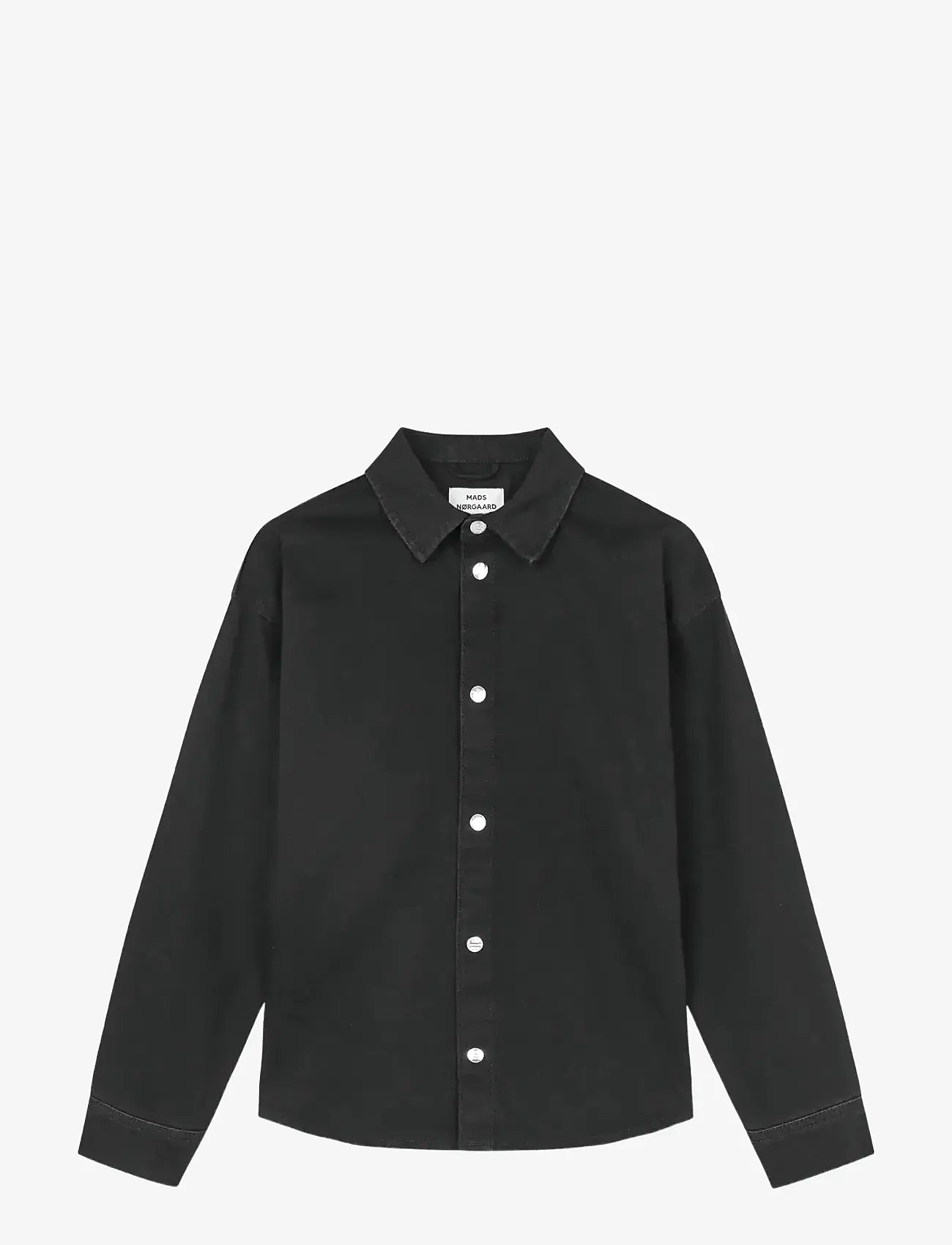 Mads Nørgaard - Dyed Denim Gisla Shirt - jeanshemden - black - 1