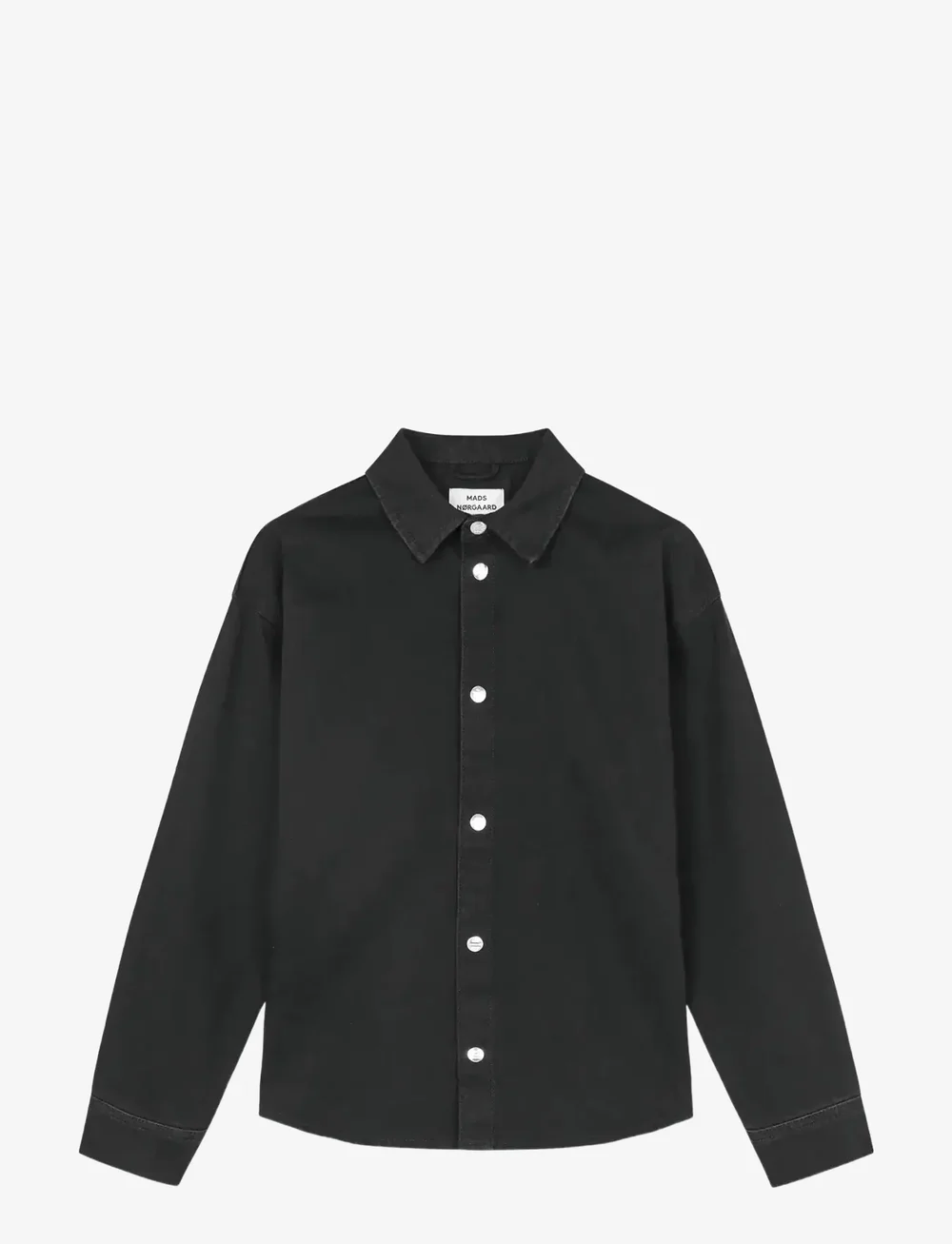 Mads Nørgaard - Dyed Denim Gisla Shirt - jeanshemden - black - 1