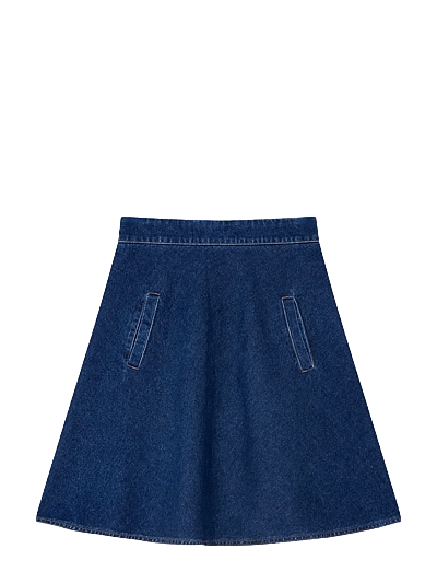 Luke Denim Stelly Skirt - Korte Nederdele