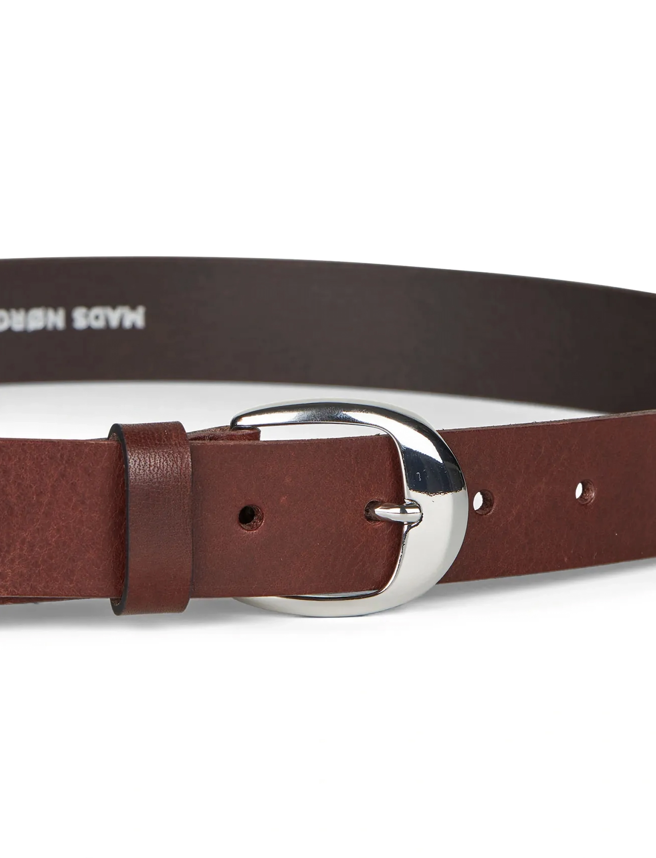 Mads Nørgaard - Skin Birkin Belt - läderskärp - dark brown - 1