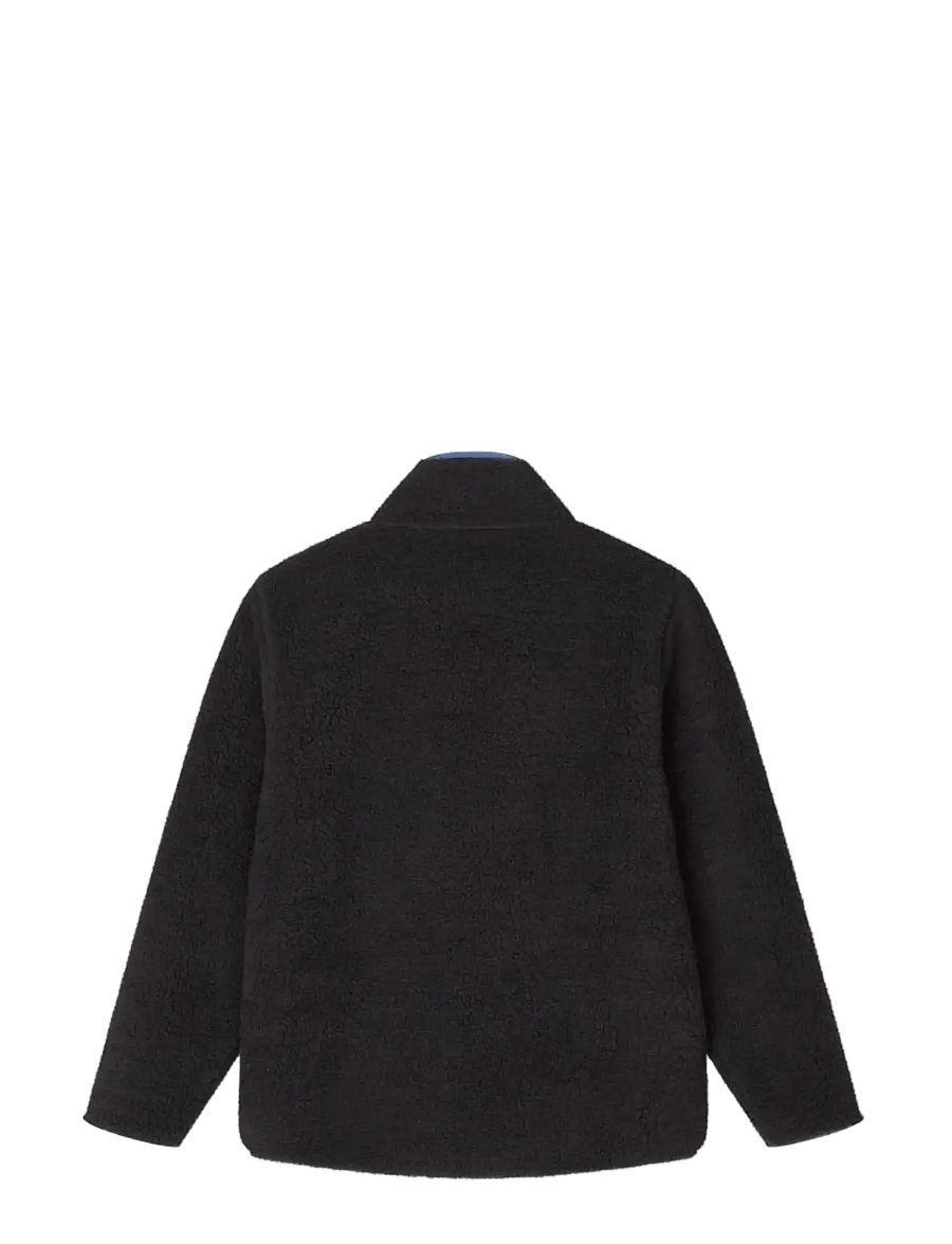Mads Nørgaard - Teddy Fleece Jeffo Jacket - fleecejacken - jet black - 2