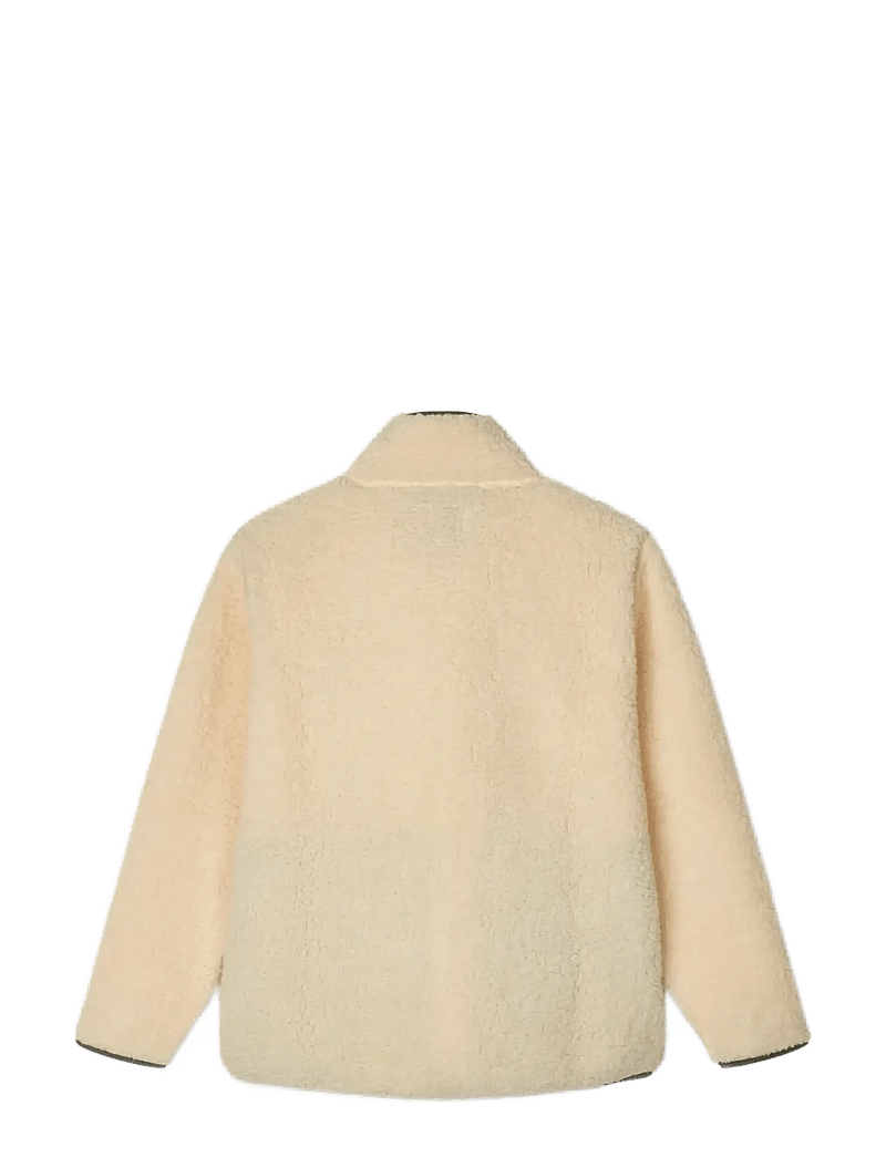 Mads Nørgaard - Teddy Fleece Jeffo Jacket - fliisjakid - vanilla custard - 2