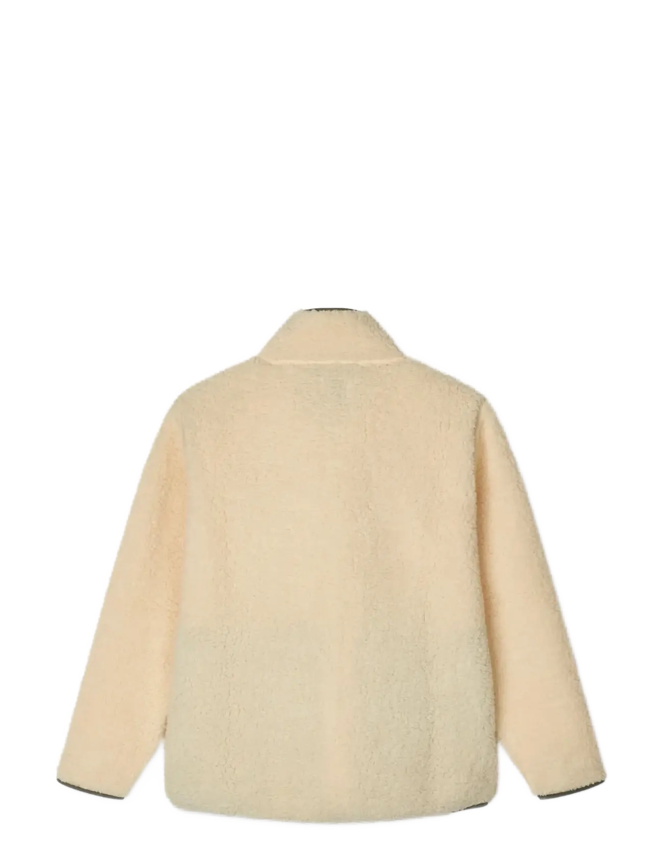 Mads Nørgaard - Teddy Fleece  Jeffo Jacket - fleecejakker - vanilla custard - 2