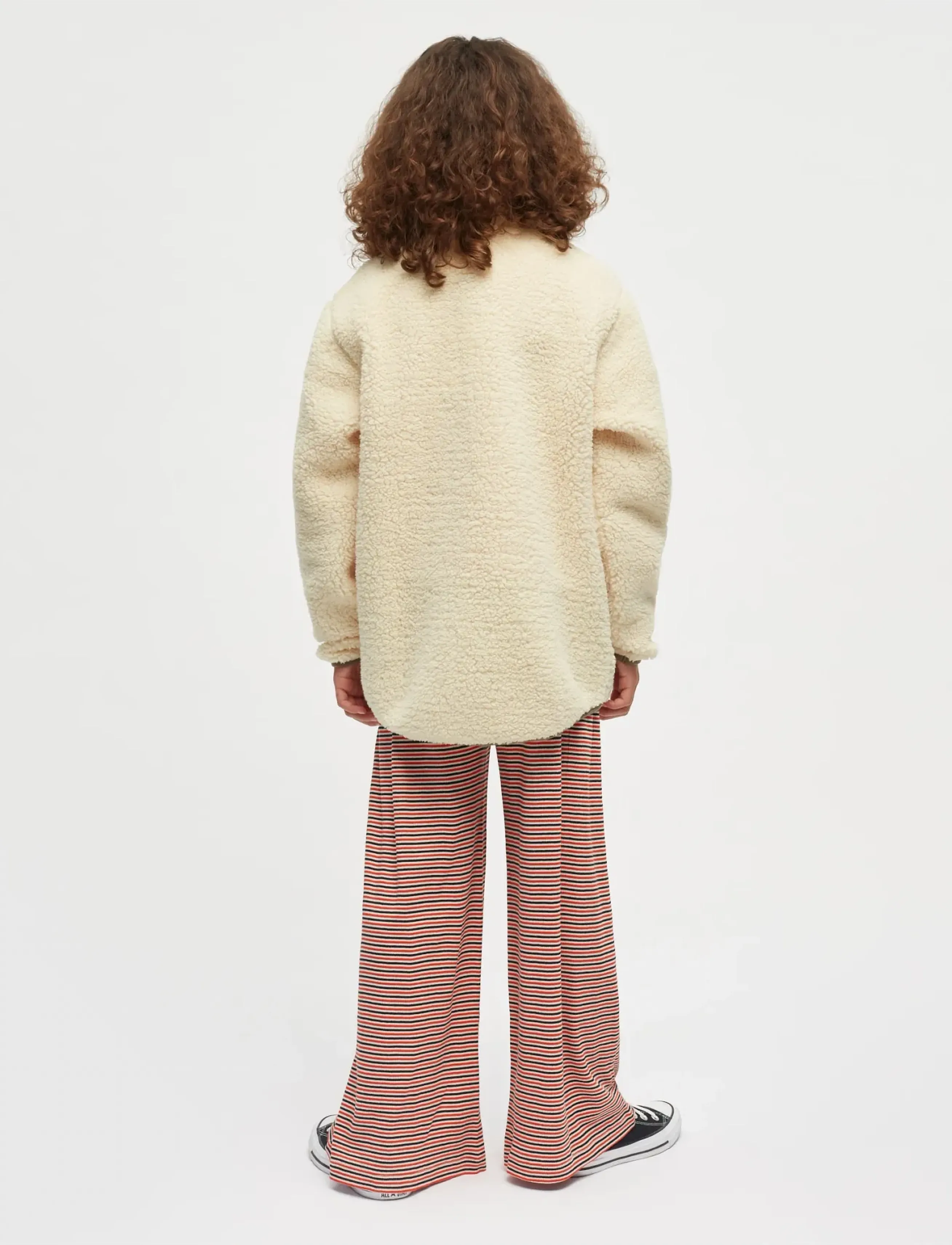 Mads Nørgaard - Teddy Fleece  Jeffo Jacket - fleecejakker - vanilla custard - 3