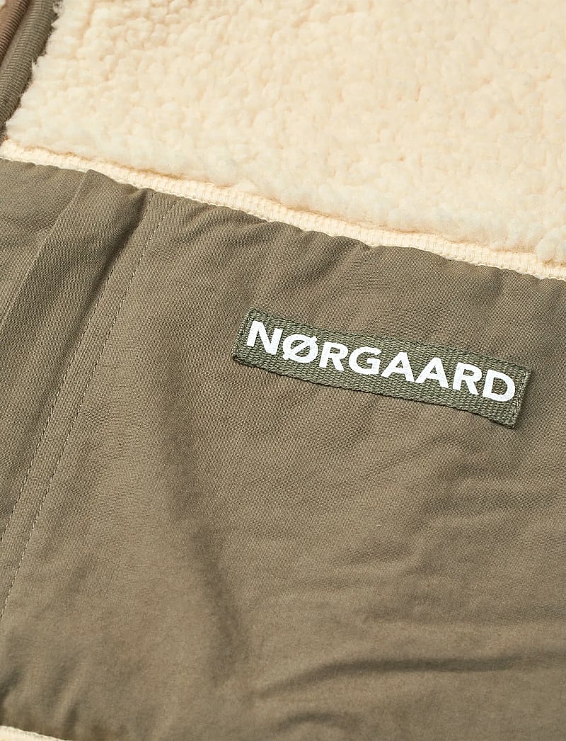Mads Nørgaard - Teddy Fleece Jeffo Jacket - fliisjakid - vanilla custard - 4