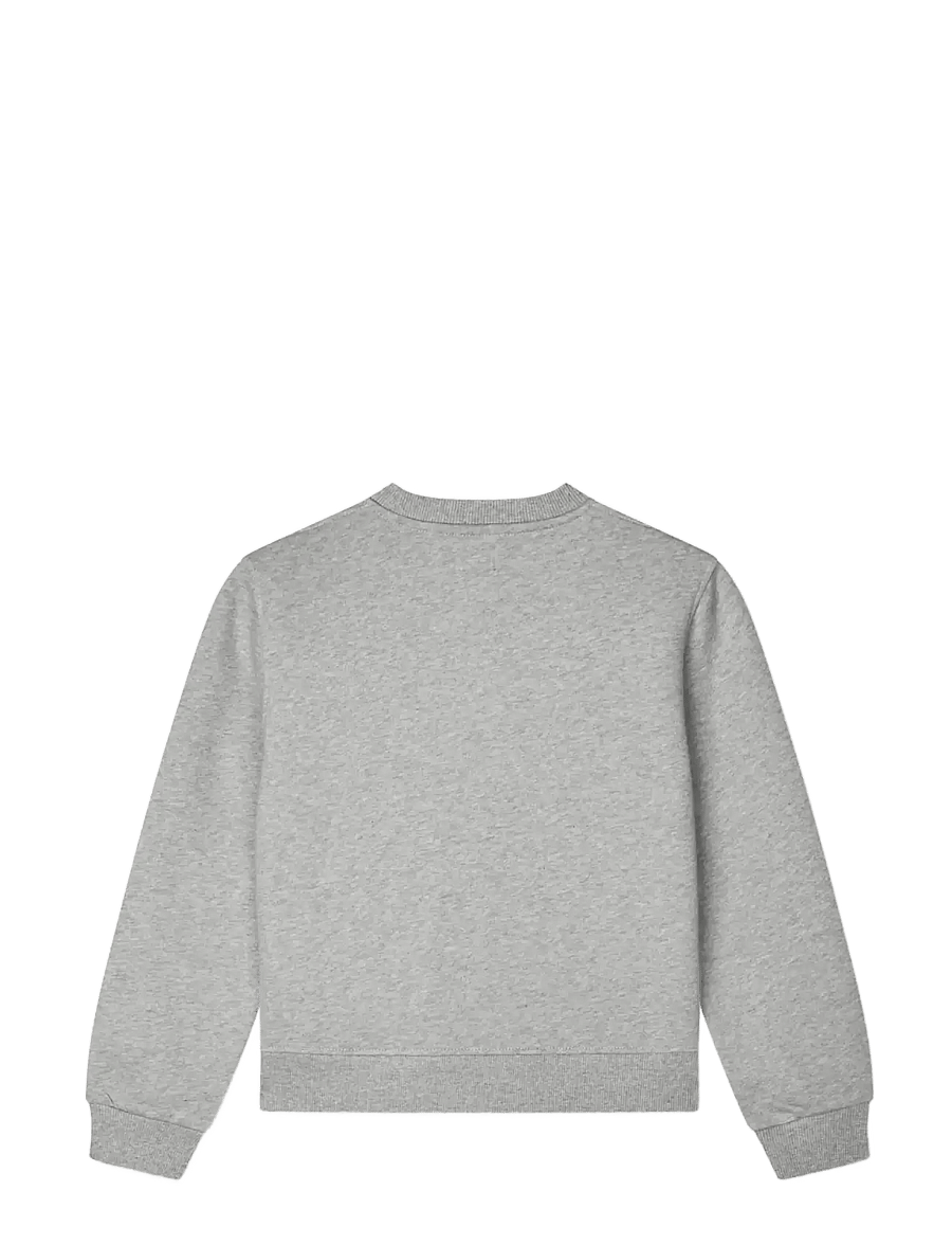 Mads Nørgaard - Original Sweat Talinka Sweatshirt - sweatshirts - grey melange - 1