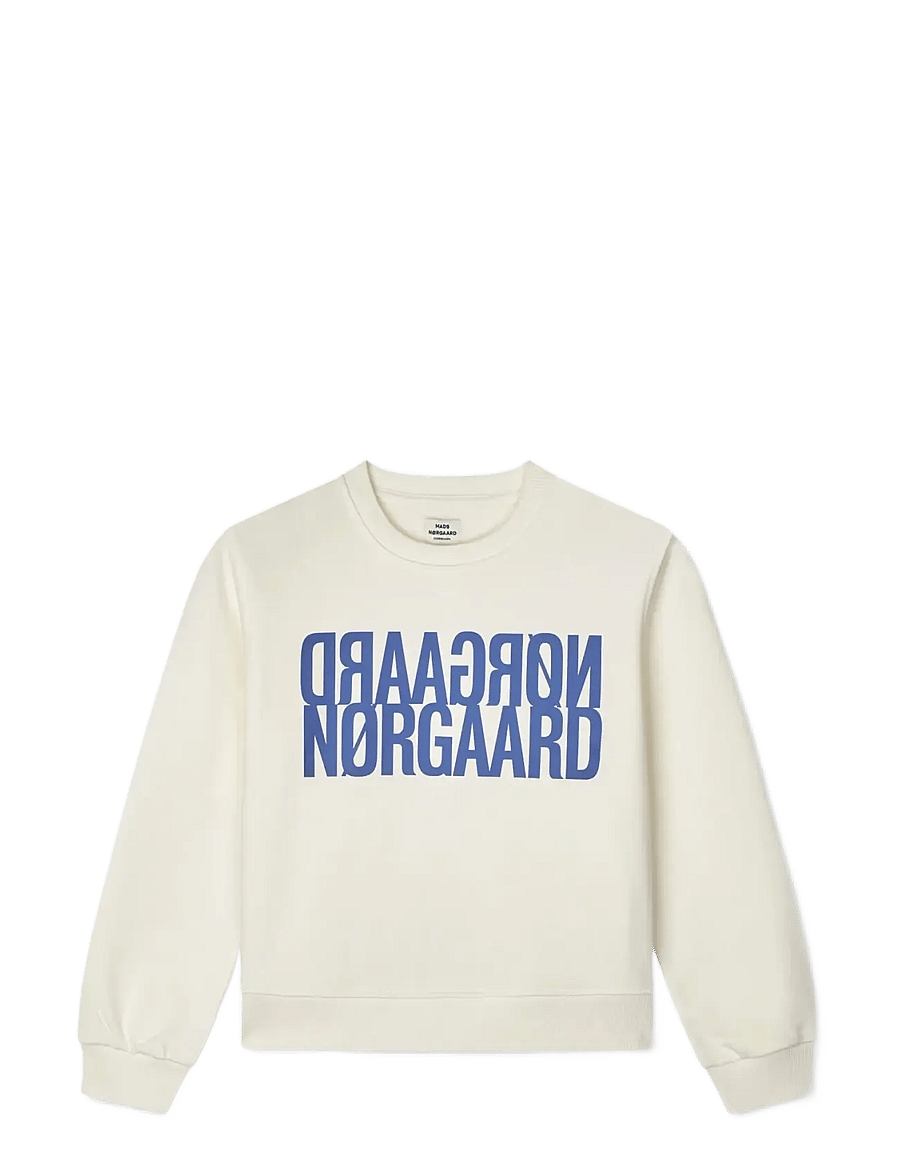 Mads Nørgaard - Original Sweat Talinka Sweatshirt - dressipluusid - vanilla ice - 0