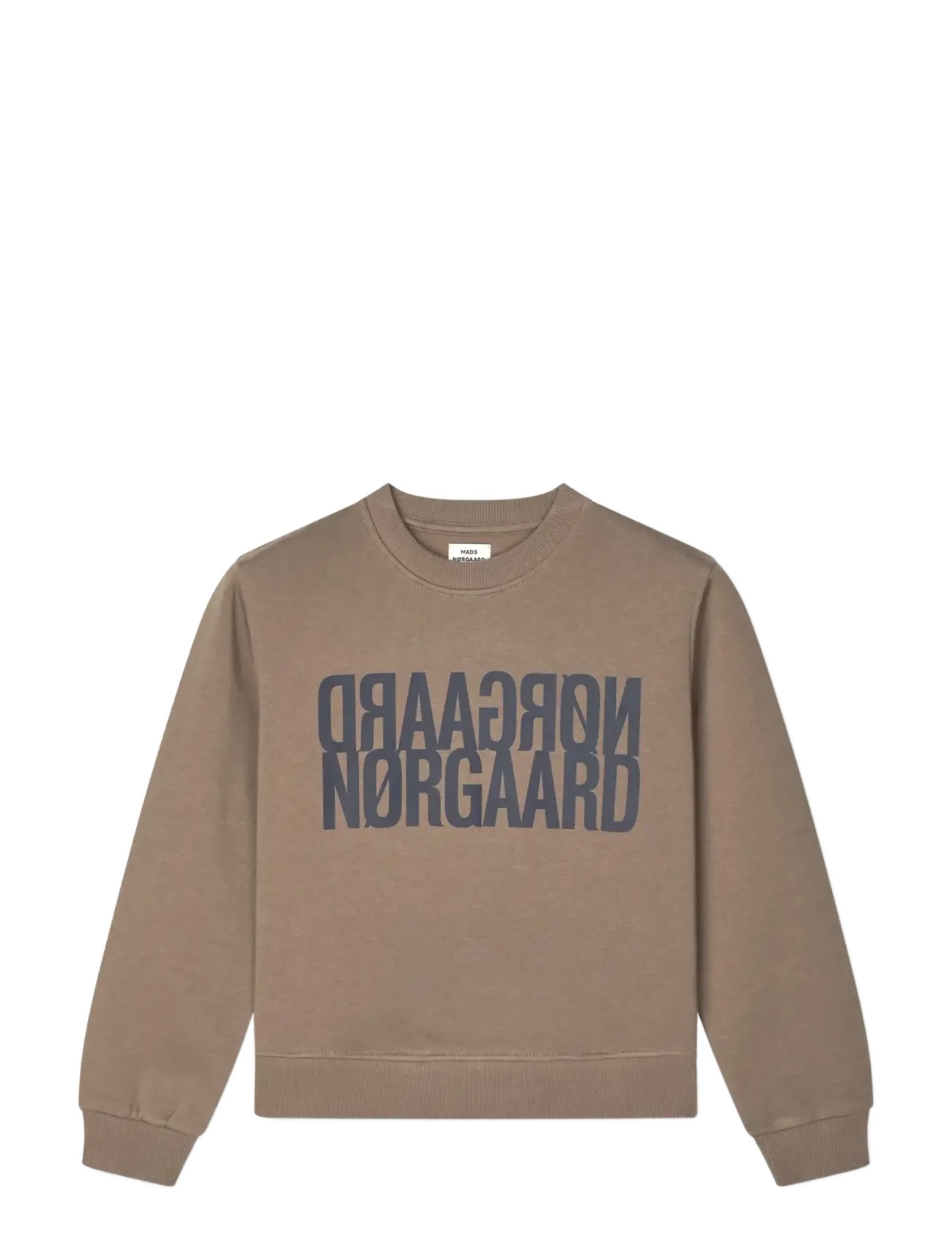 Mads Nørgaard Original Sweat Talinka Sweatshirt, 128, Brown, Sweatshirts & Hættetrøjer > Sweatshirts, Børn