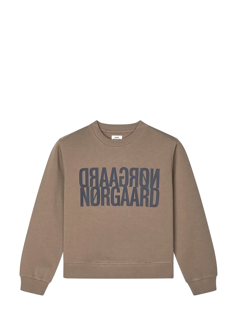 Mads Nørgaard - Original Sweat Talinka Sweatshirt - sweatshirts - walnut - 0