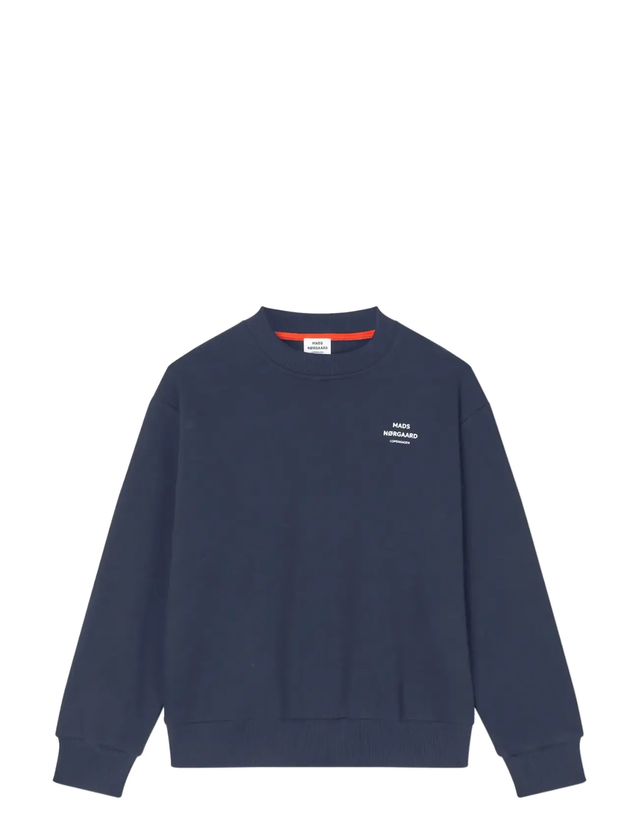 Mads Nørgaard Mix Sweat Sonar Sweatshirt - Mads Nørgaard - SKY CAPTAIN / navy