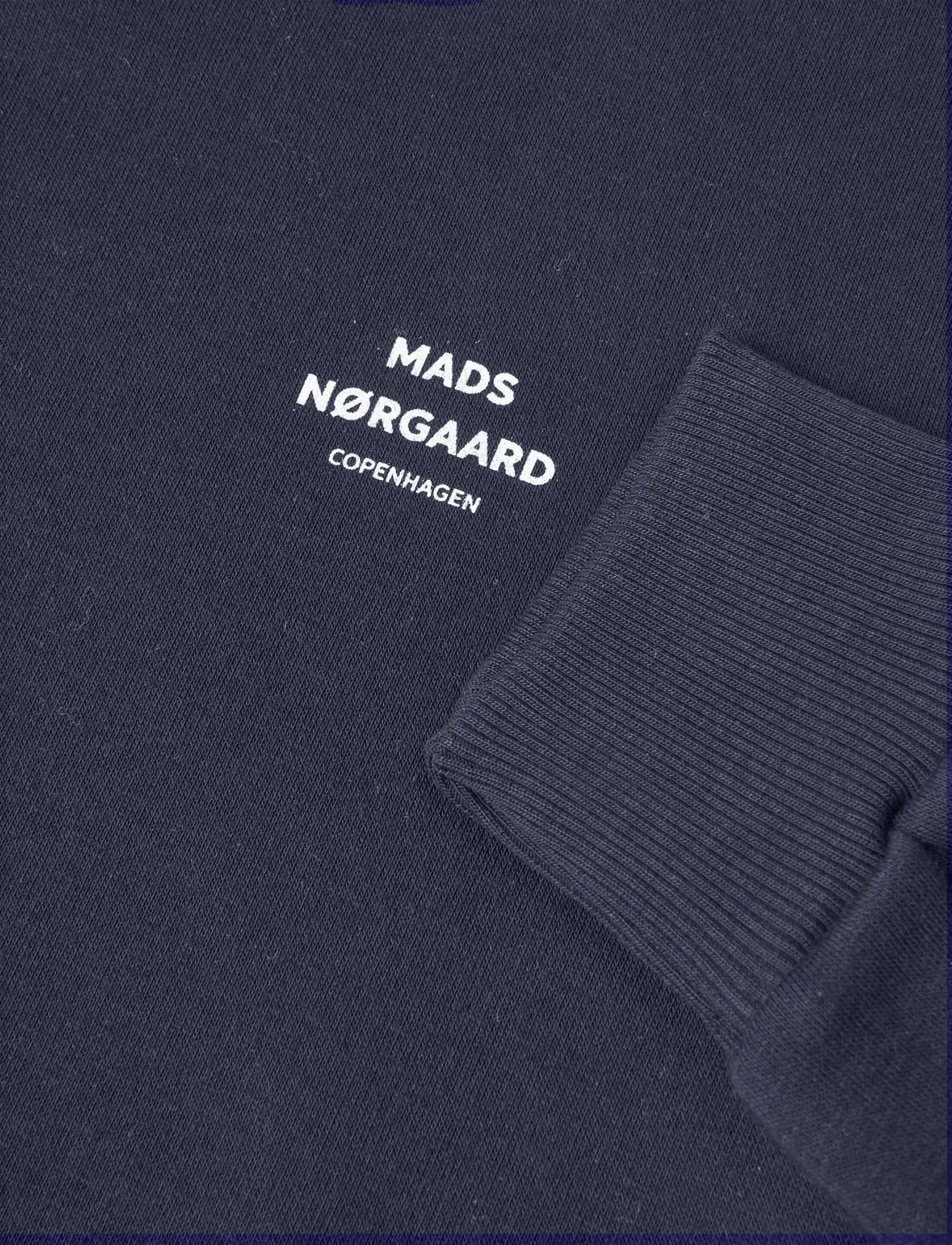 Mads Nørgaard - Mix Sweat Sonar Sweatshirt - dressipluusid - sky captain - 2