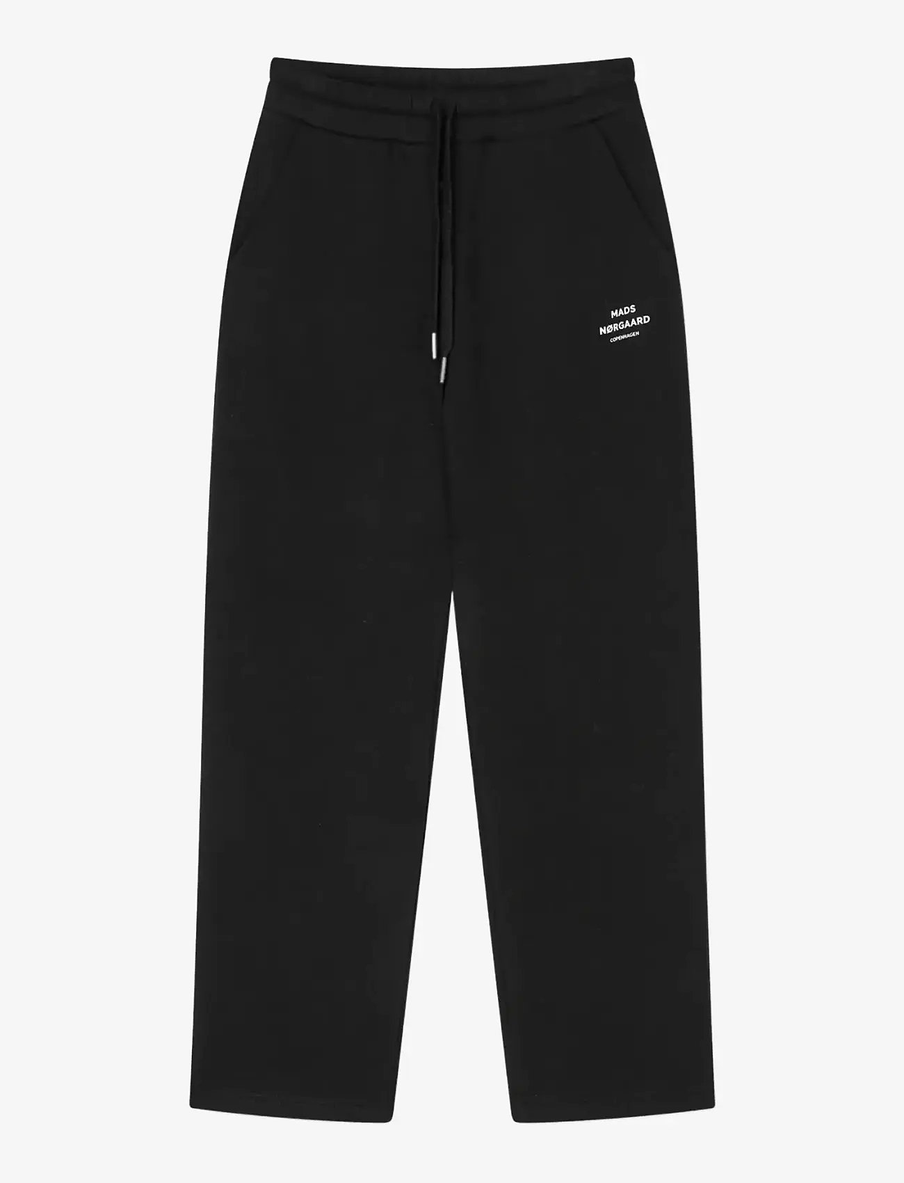 Mads Nørgaard - Mix Sweat Phil Pants - sweatpants - jet black - 1