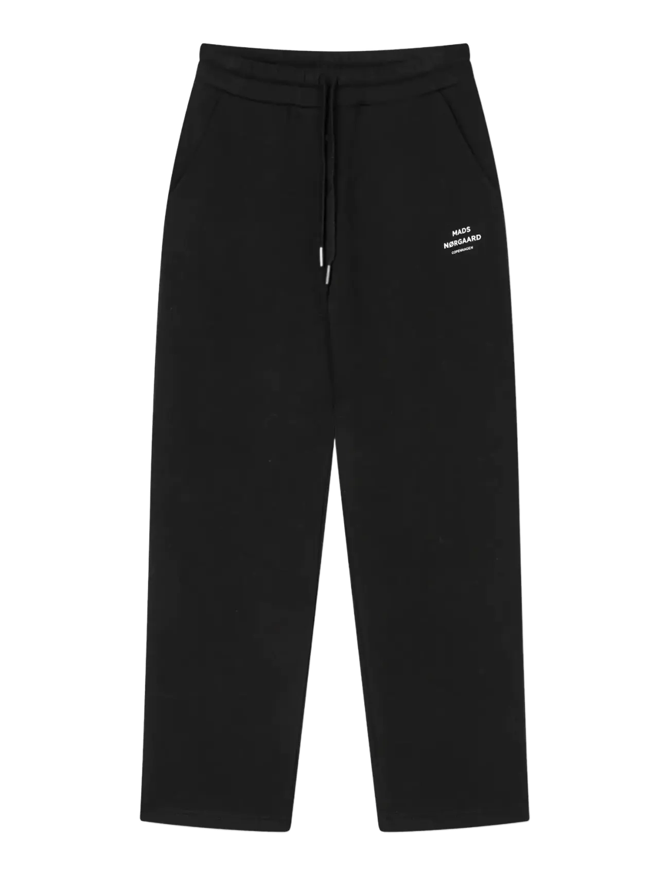 Mads Nørgaard Mix Sweat Phil Pants - Kleidung - JET BLACK / black