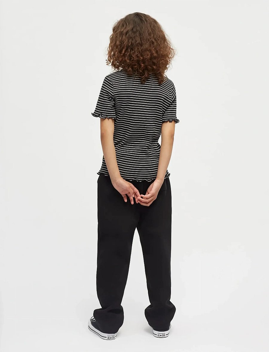 Mads Nørgaard - Mix Sweat Phil Pants - mjukisbyxor - jet black - 3