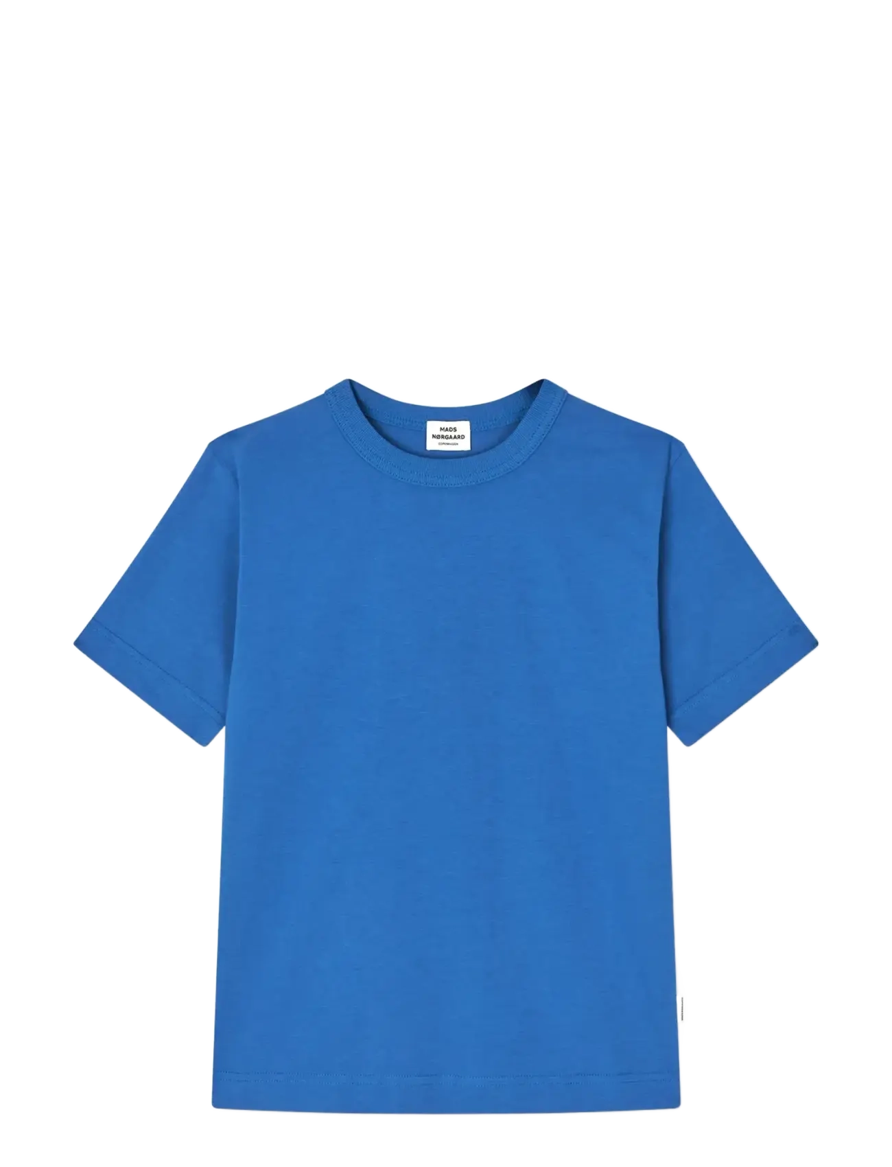 Mads Nørgaard - Dry Single Theo Tee - kortärmade t-shirts - bright cobalt - 0