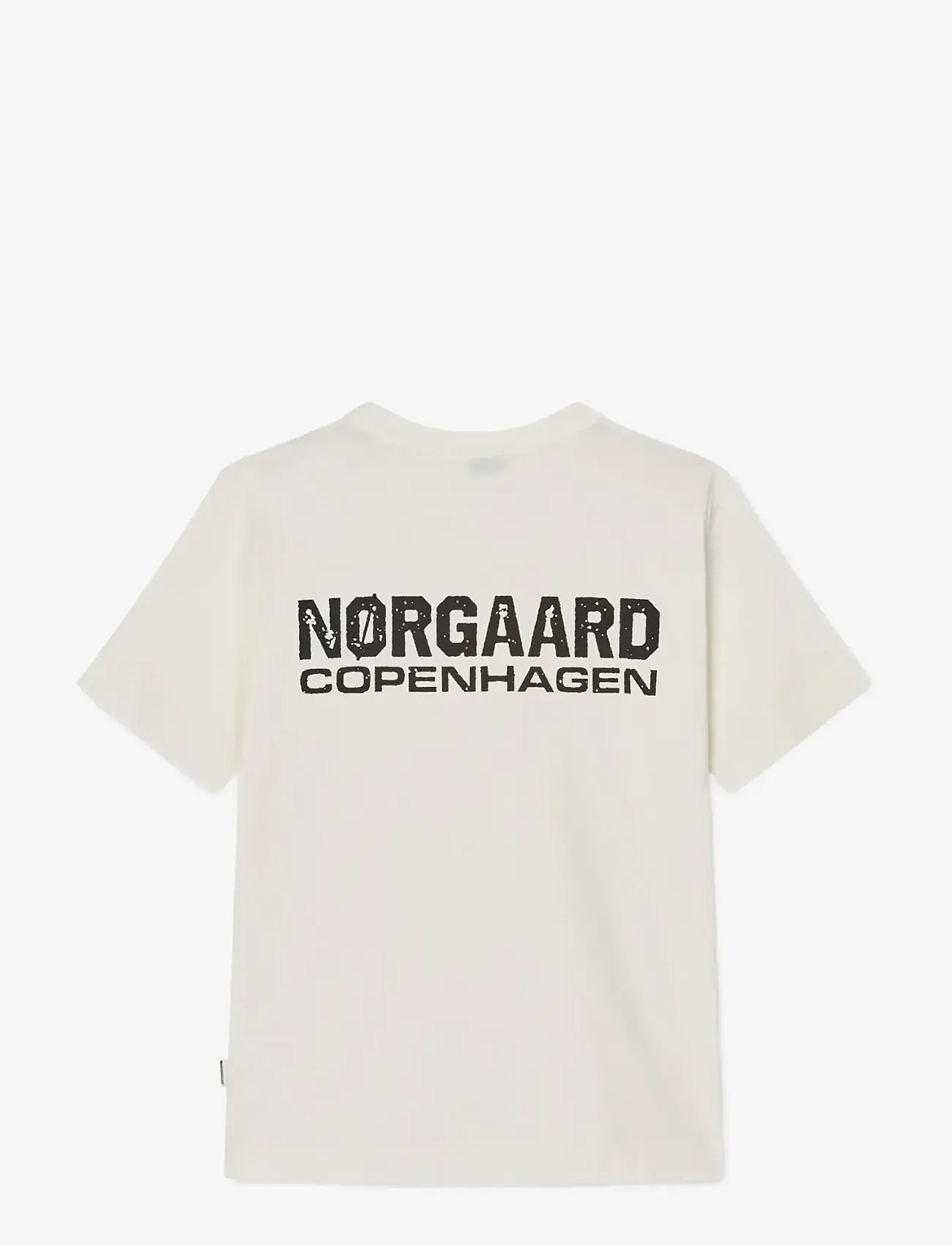 Mads Nørgaard - Dry Single Theo Tee - kortärmade t-shirts - snow white - 2