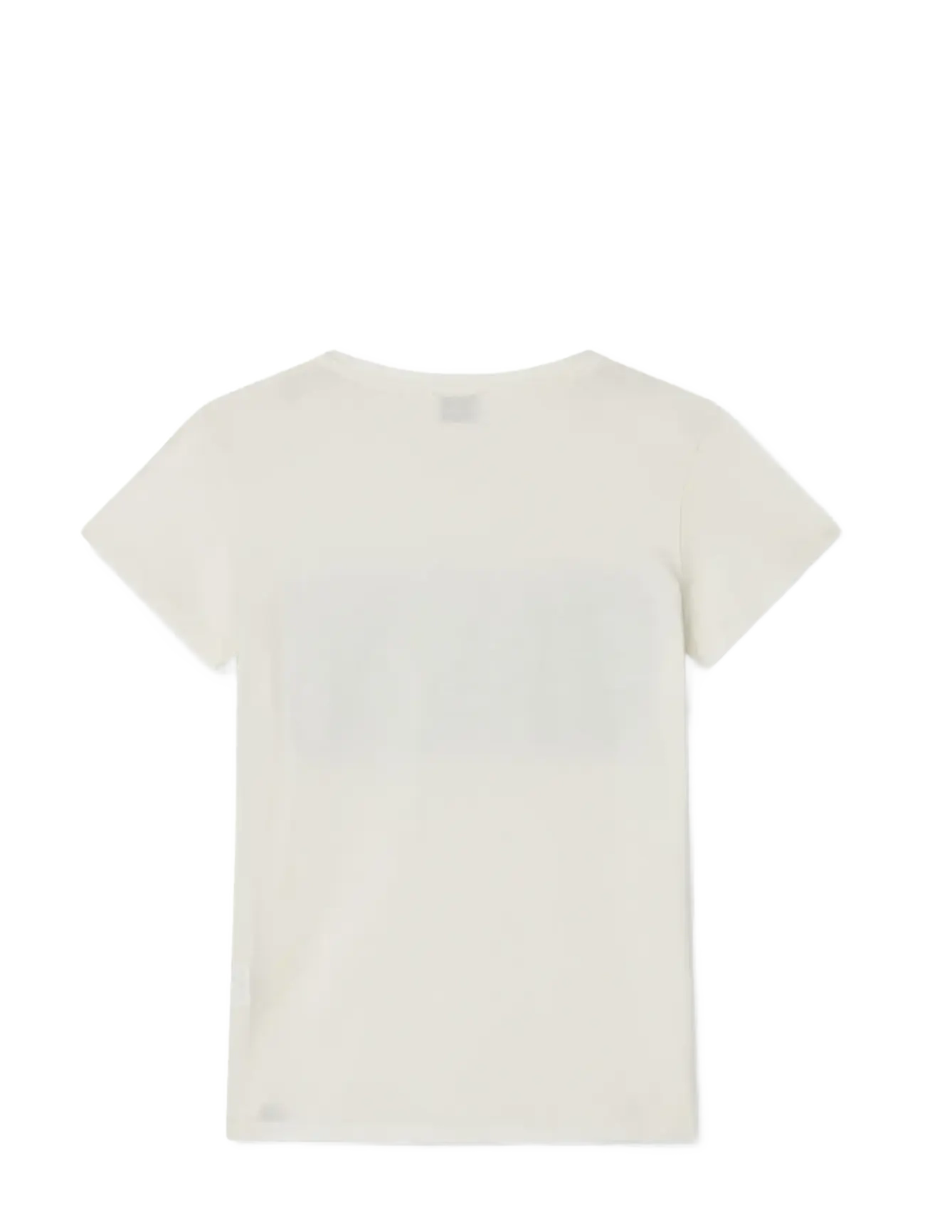 Mads Nørgaard - Single Cotton Tuvina Tee - short-sleeved t-shirts - vanilla ice - 1