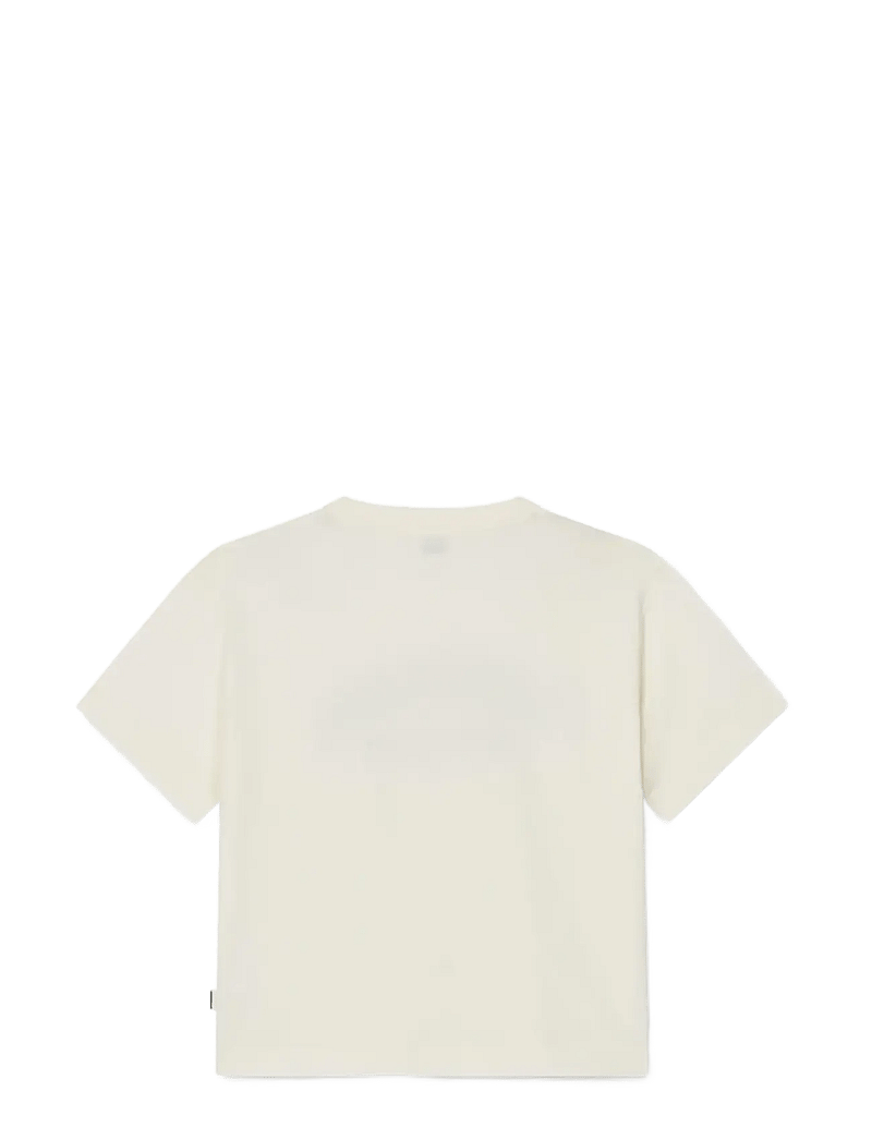 Mads Nørgaard - Dry Single Tristi Tee - kortärmade t-shirts - vanilla ice/bright cobalt - 1