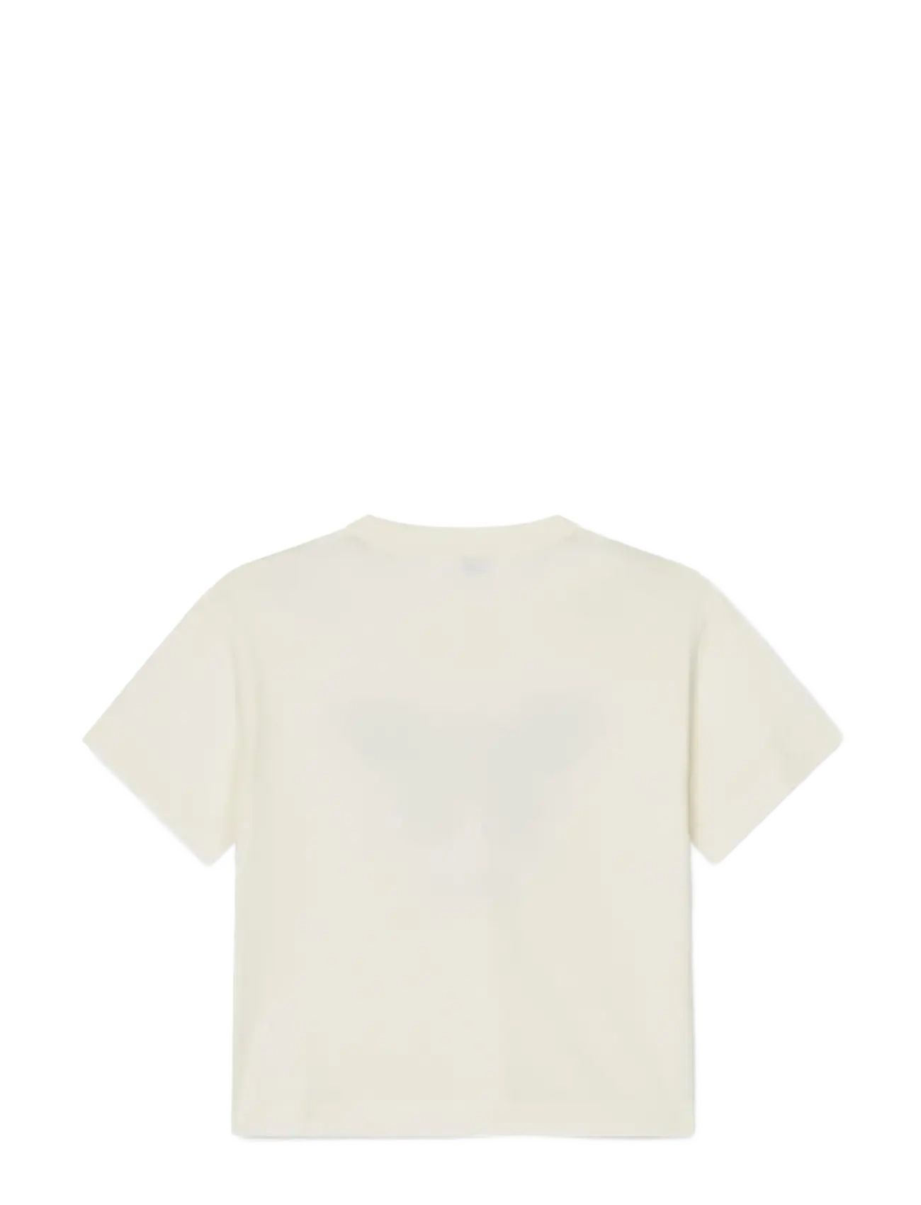 Mads Nørgaard - Dry Single Tristi Tee - short-sleeved t-shirts - vanilla ice/butterfly - 1