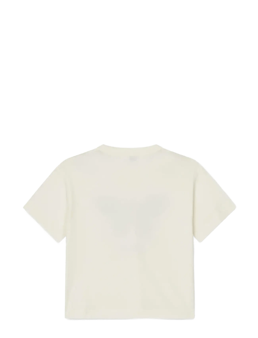 Mads Nørgaard - Dry Single Tristi Tee - kortärmade t-shirts - vanilla ice/butterfly - 1
