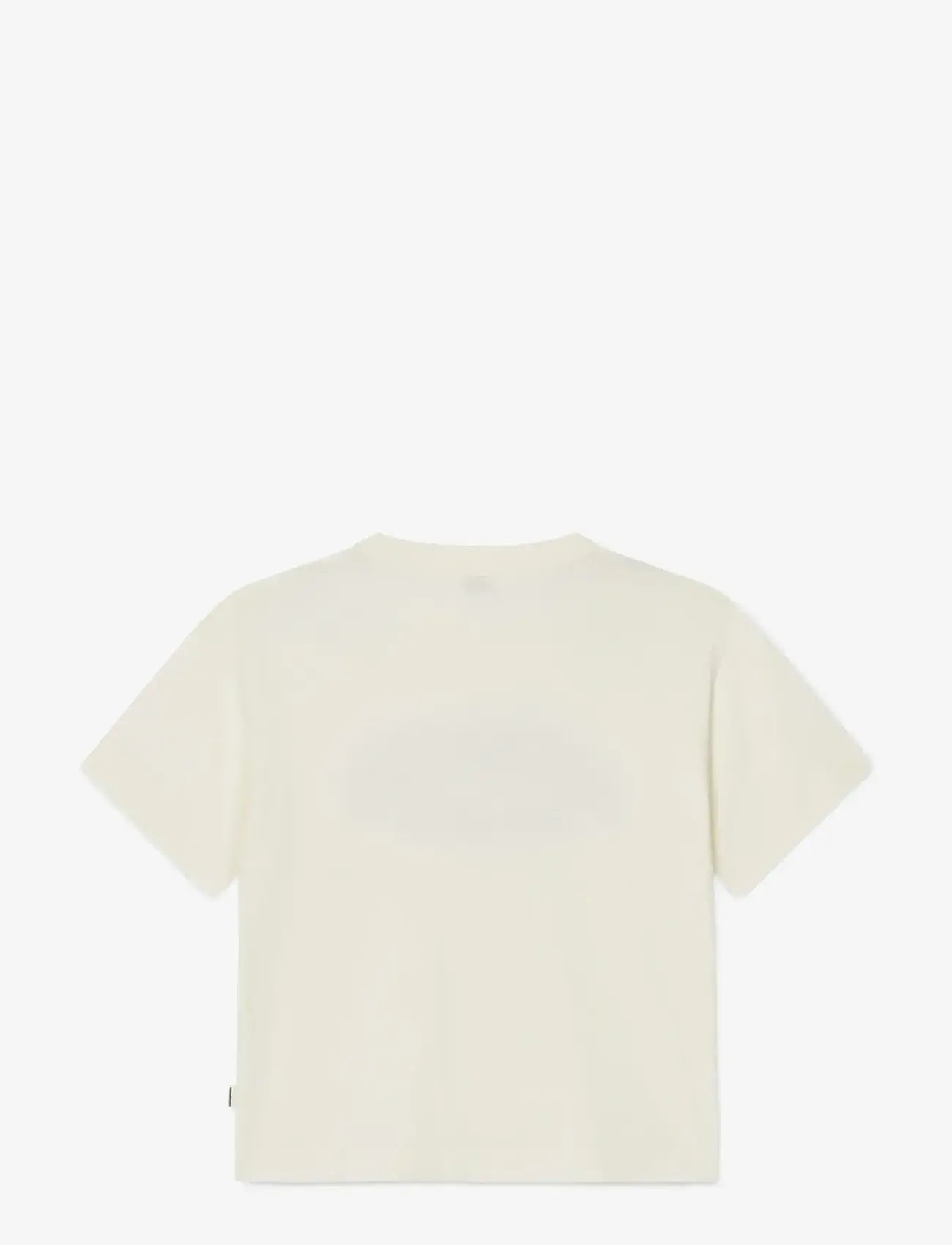 Mads Nørgaard - Dry Single Tristi Tee - kortærmede t-shirts - vanilla ice/walnut - 1