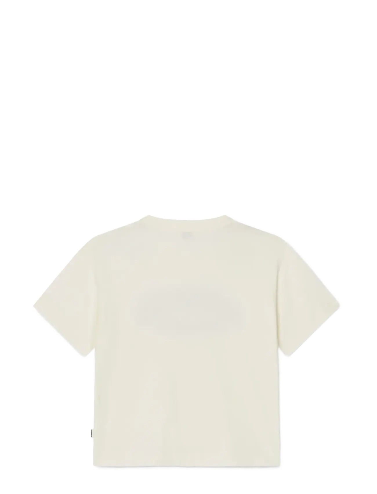 Mads Nørgaard - Dry Single Tristi Tee - short-sleeved t-shirts - vanilla ice/walnut - 1