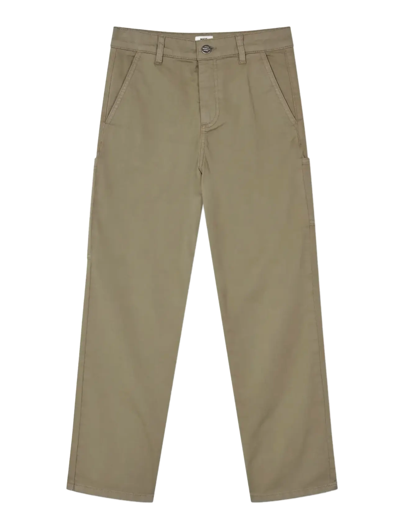 Mads Nørgaard Stretch Twill Payno P Pants - Chinos - OVERLAND TREK / khaki/green